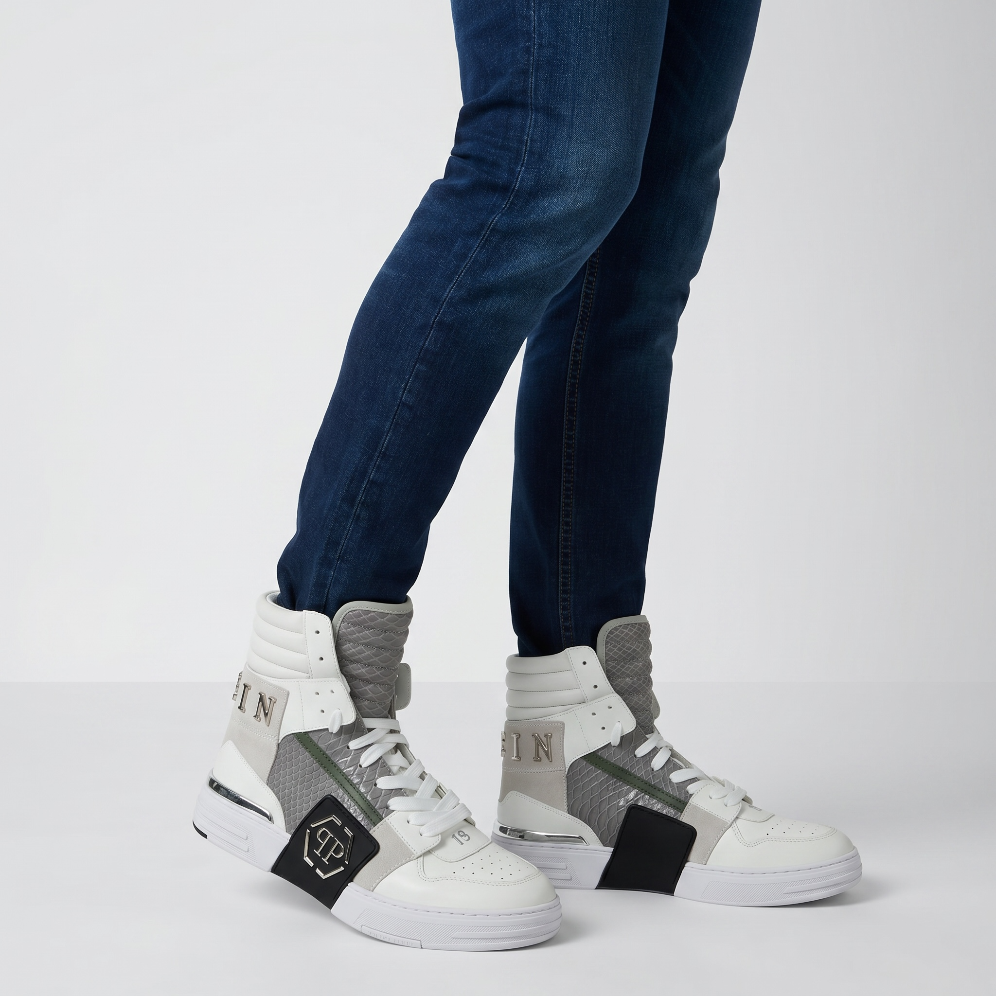 βͺ Philipp Plein High-Top β78β Sneakers β Fearless Luxury Street Power π