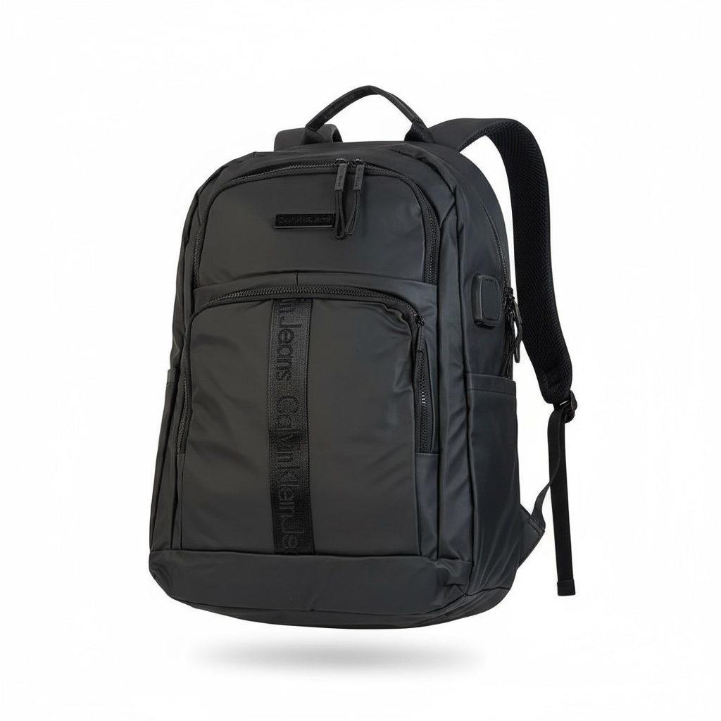 Calvin Klein Jeans Black Backpack š | Minimalist Designer Bag for Work, School & Travel