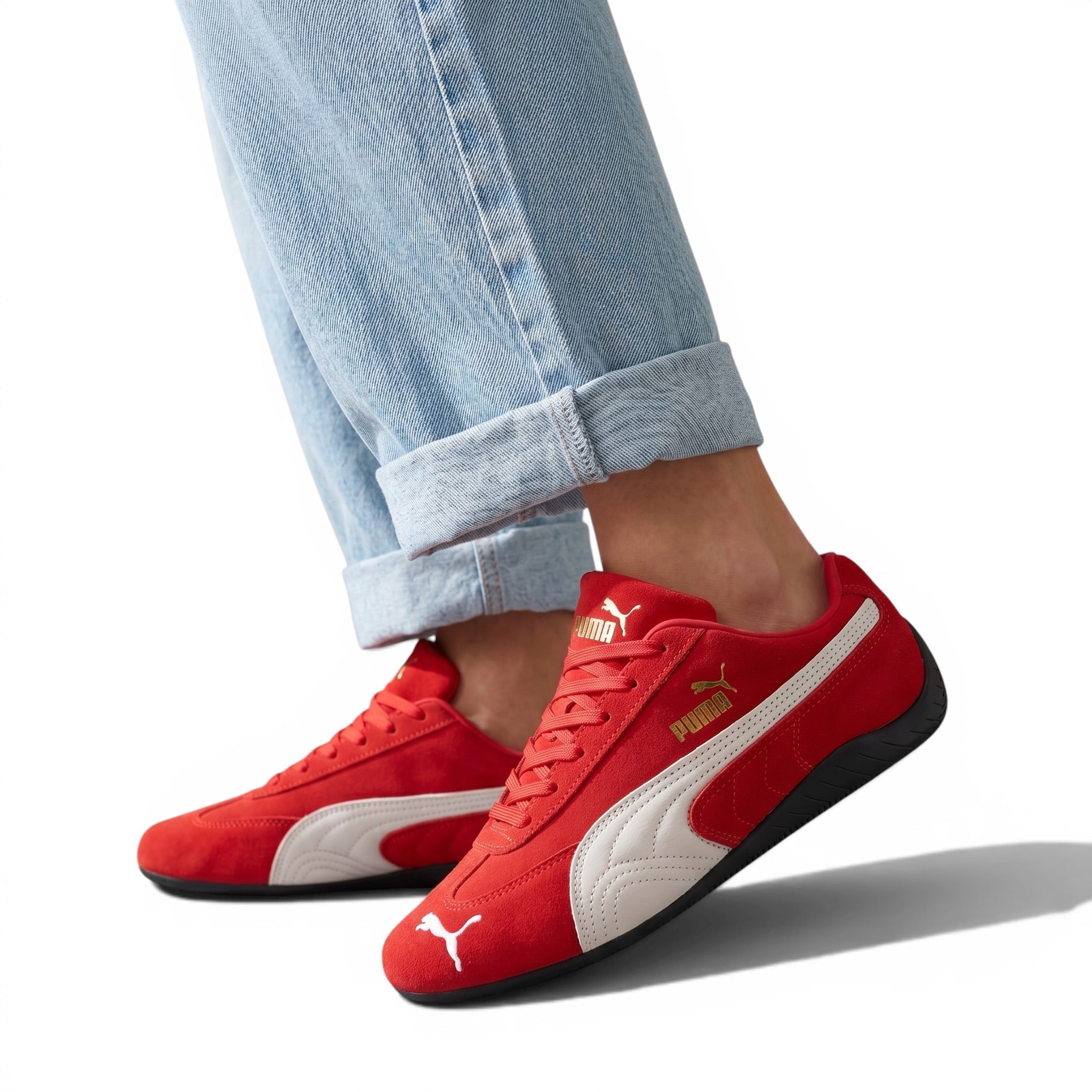 PUMA Classic Red Sneakers π΄π | Sporty Icon with Bold Energy