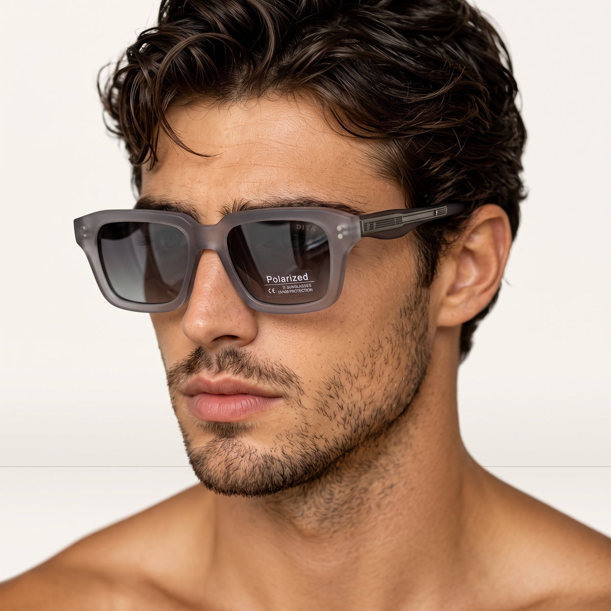 Dita Sunglasses β Matte Grey Polarized π