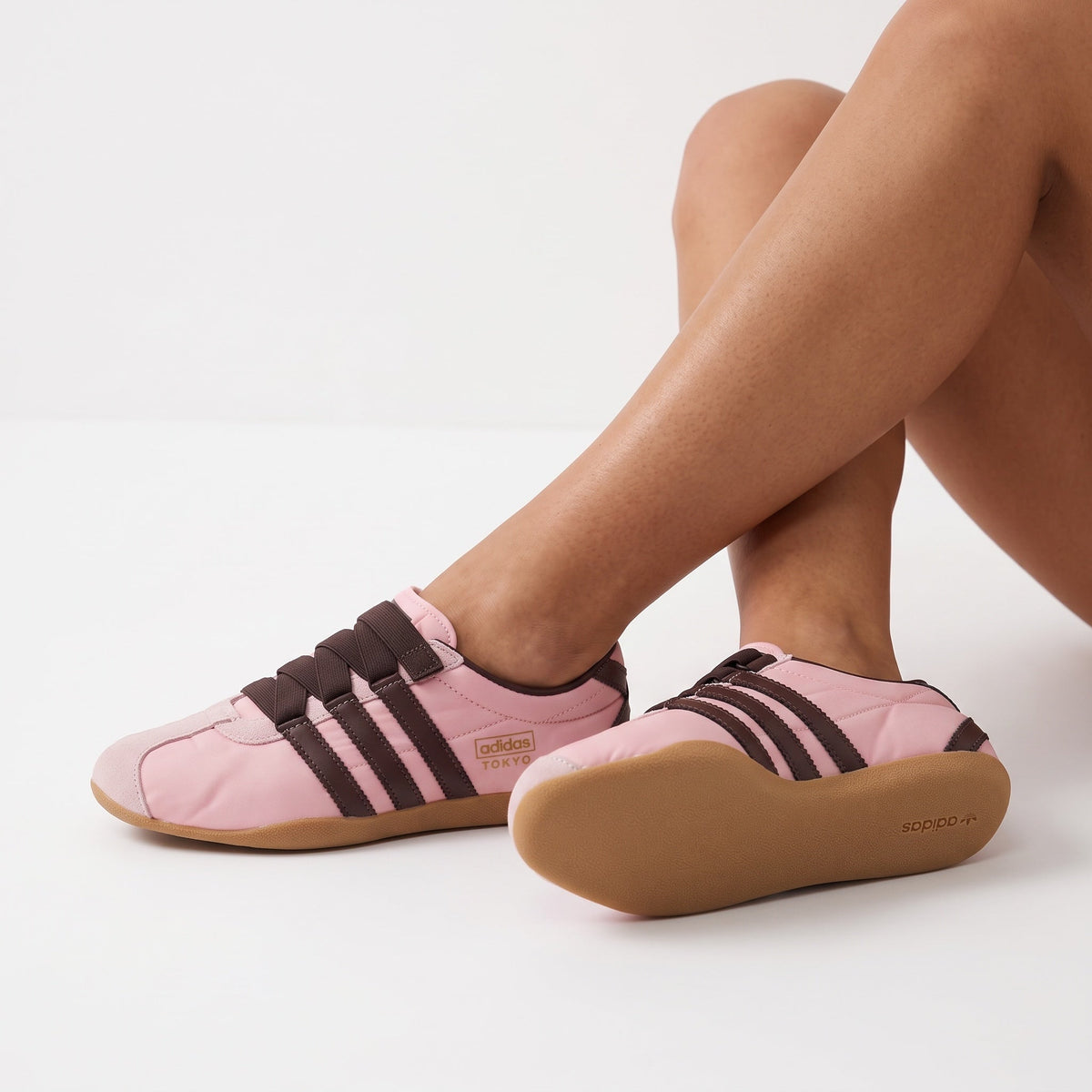 Adidas Tokyo Sneakers β Pink & Brown