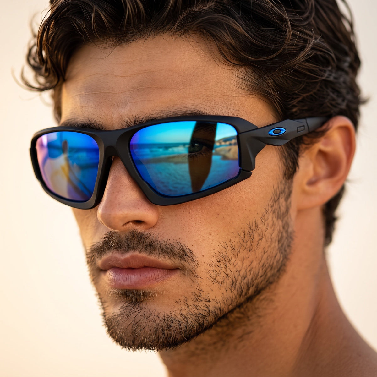 Oakley Sunglasses β Matte Black Blue