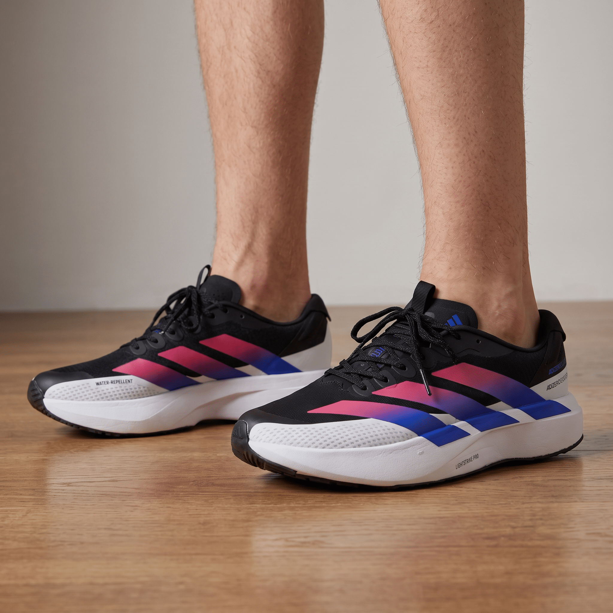 Adidas Adizero Adios Pro – Black / Red / Blue