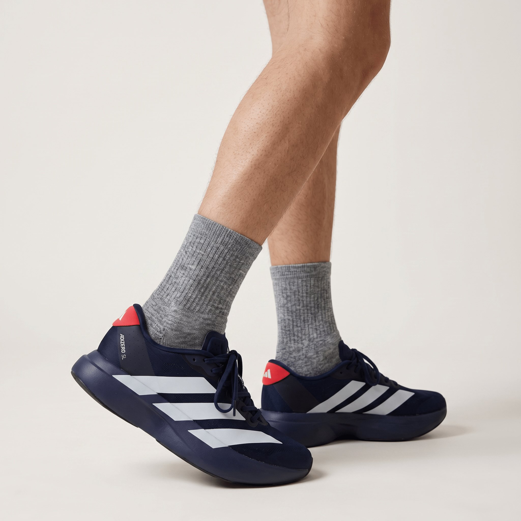 Adidas Adizero SL Running Shoes – Navy / White