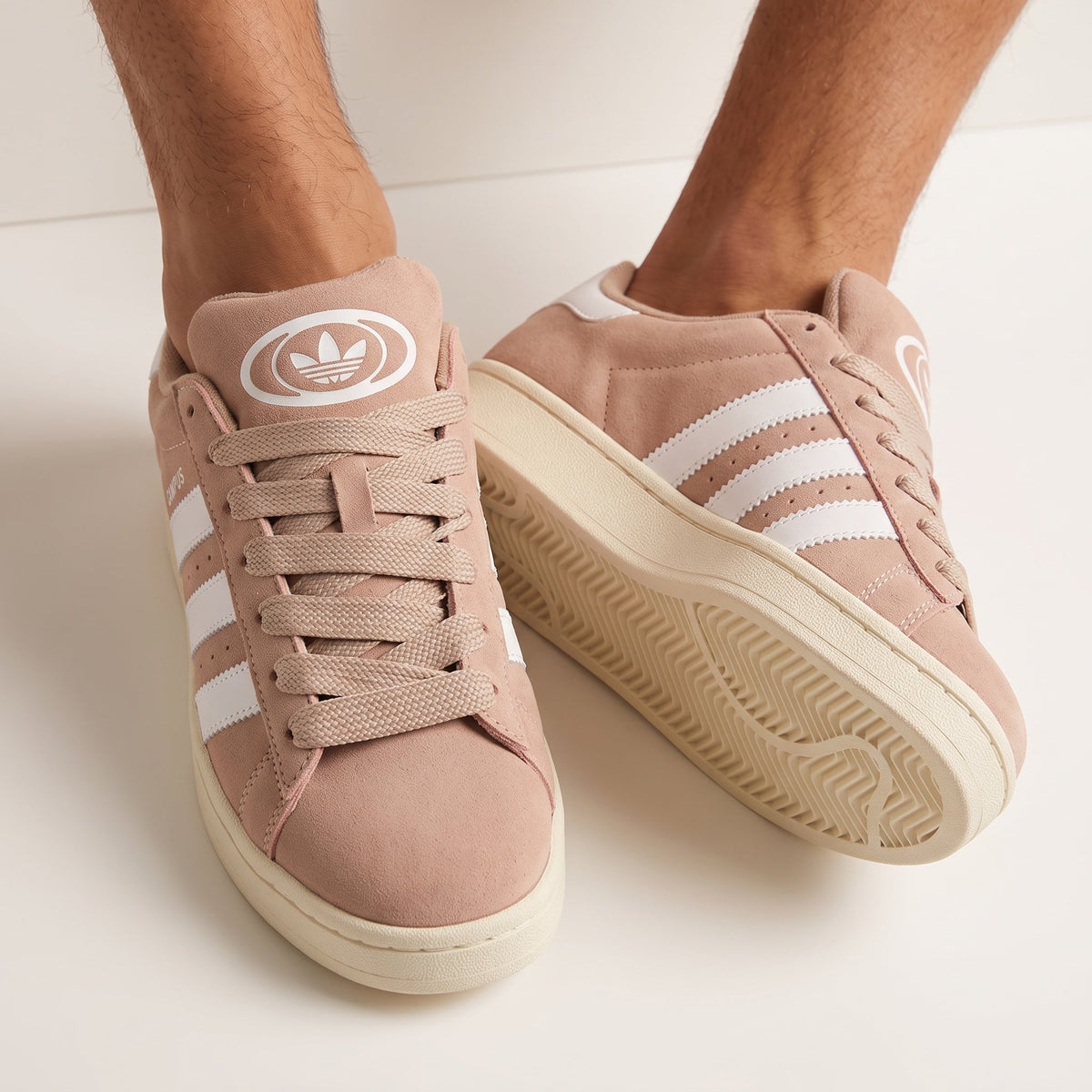 Adidas Campus Sneakers — Blush Pink