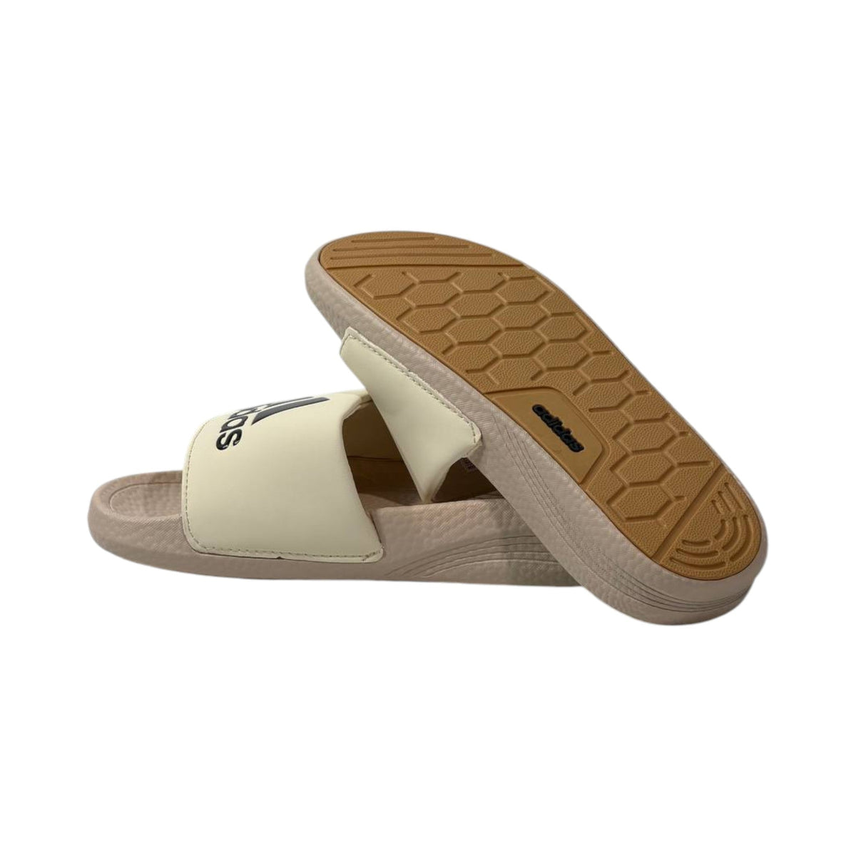 🏖️ Adidas Comfort Slides – Sand Beige Edition 🤍✨