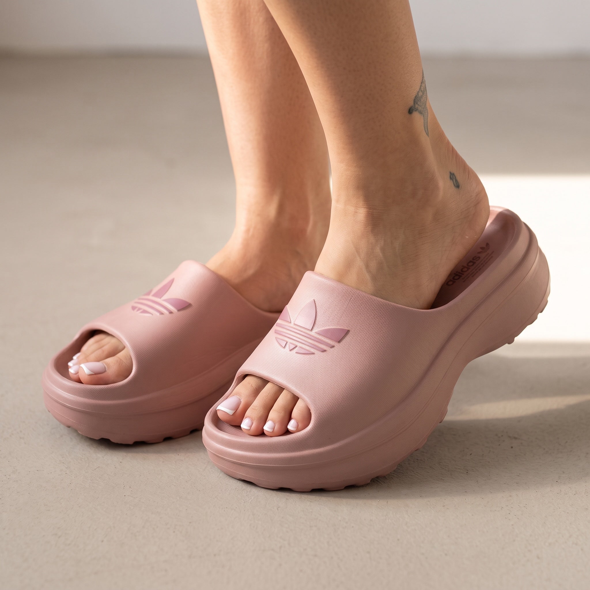 Adidas Platform Slides β Blush Pink π©·