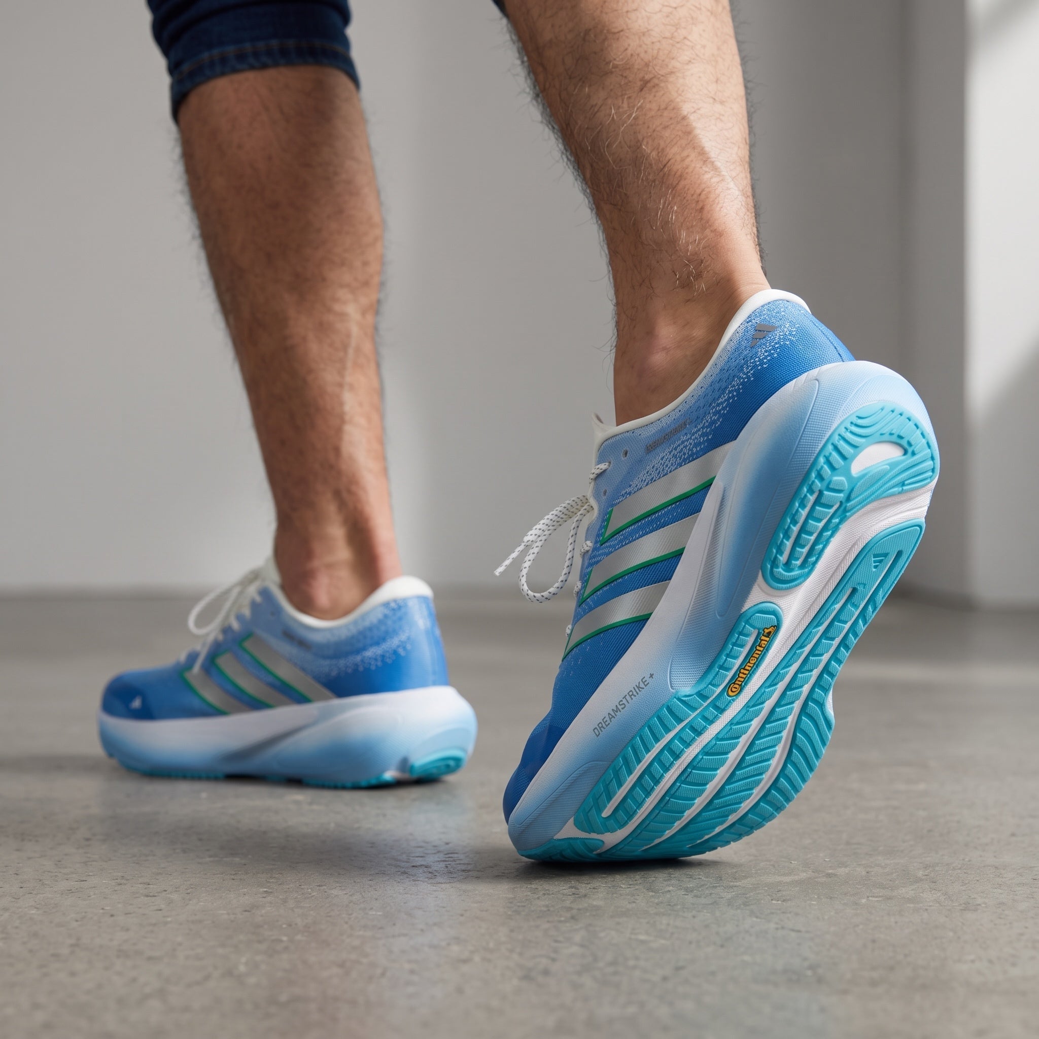 Adidas Running β Blue White Trainer π