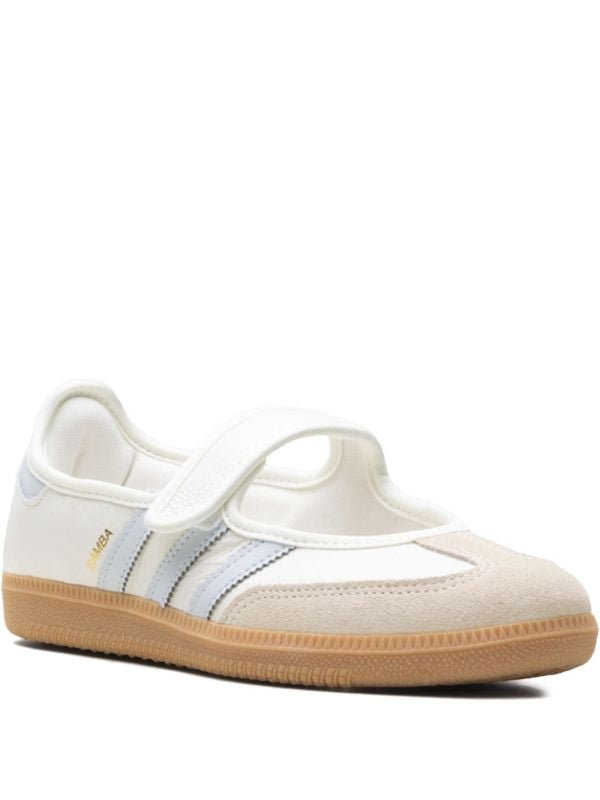 Adidas Samba Gum Mary Jane Velcro β White