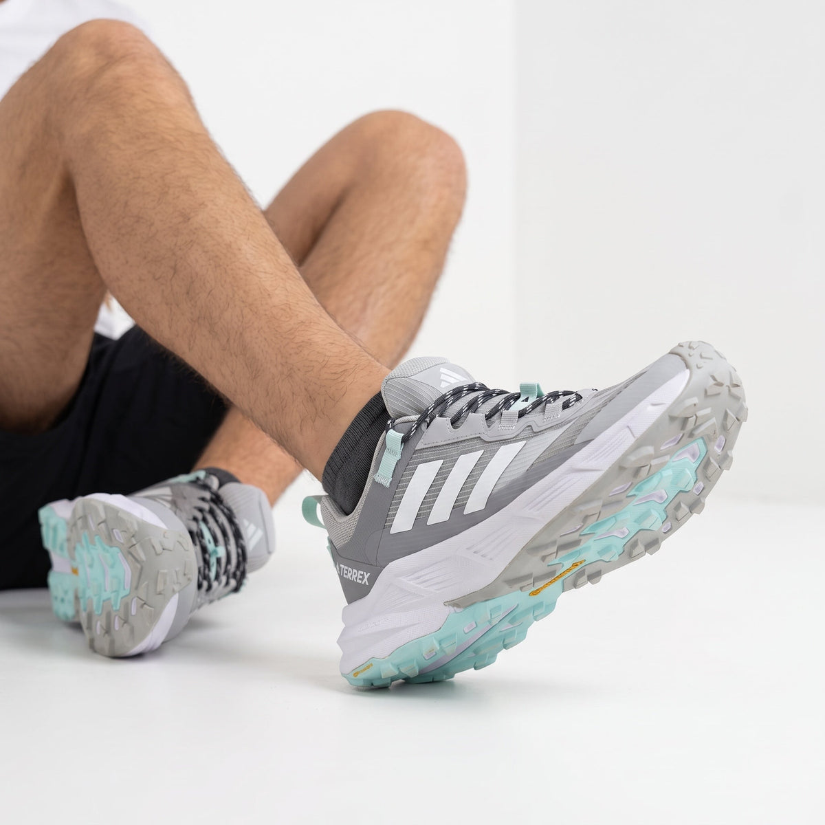 Adidas Terrex Trail Runner β Grey & Mint