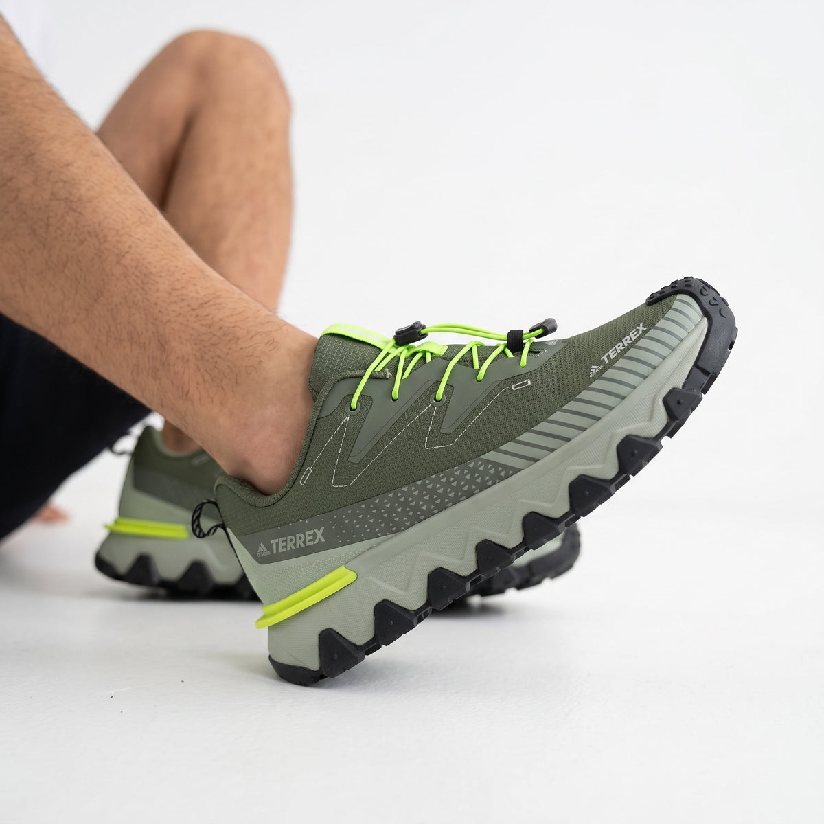 Adidas Terrex Trail Running Shoe β Olive