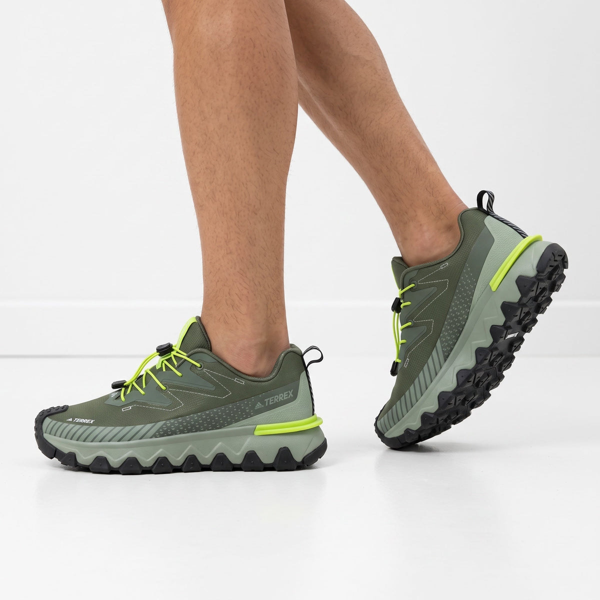 Adidas Terrex Trail Running Shoe β Olive