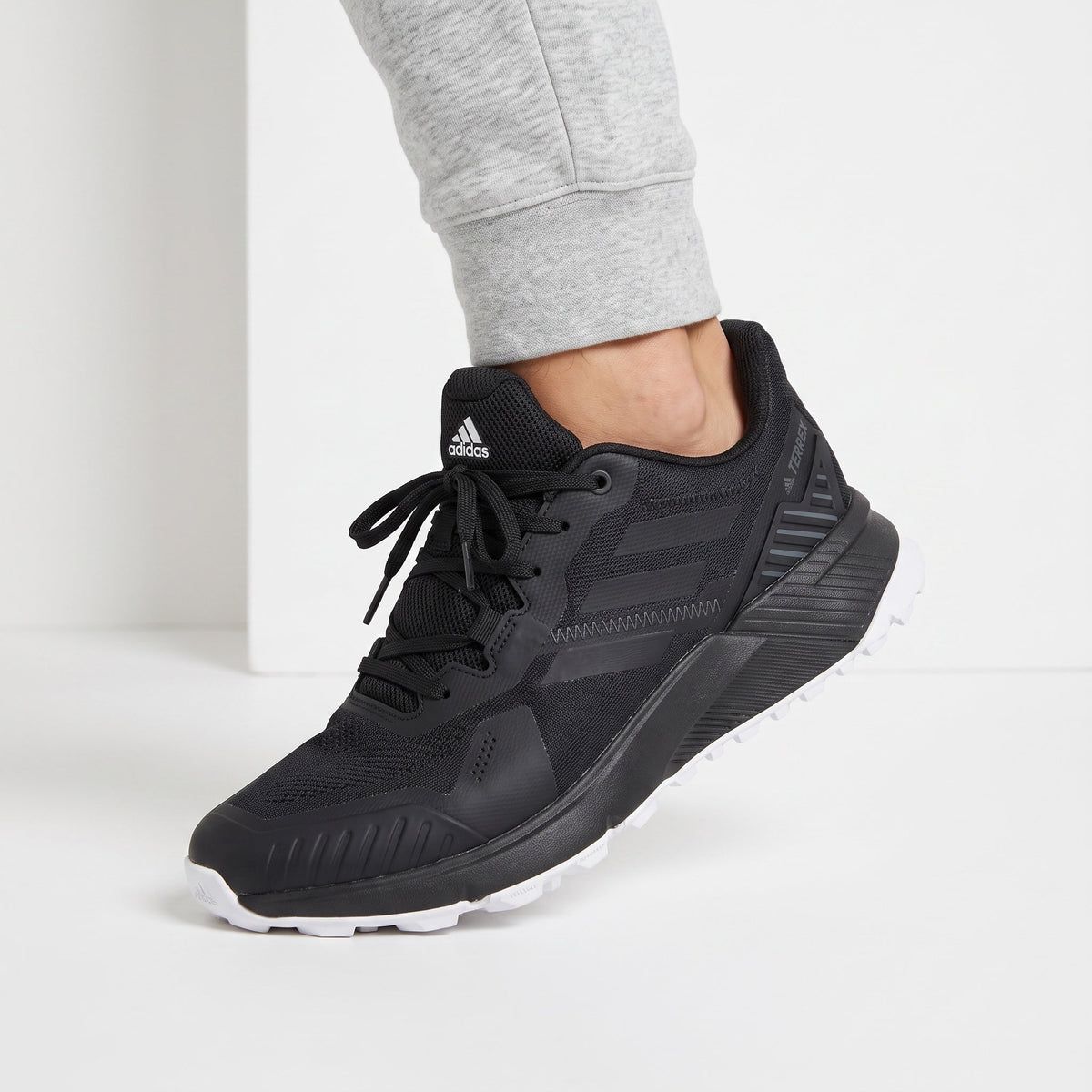 Adidas Terrex Trail Runner β Black & White