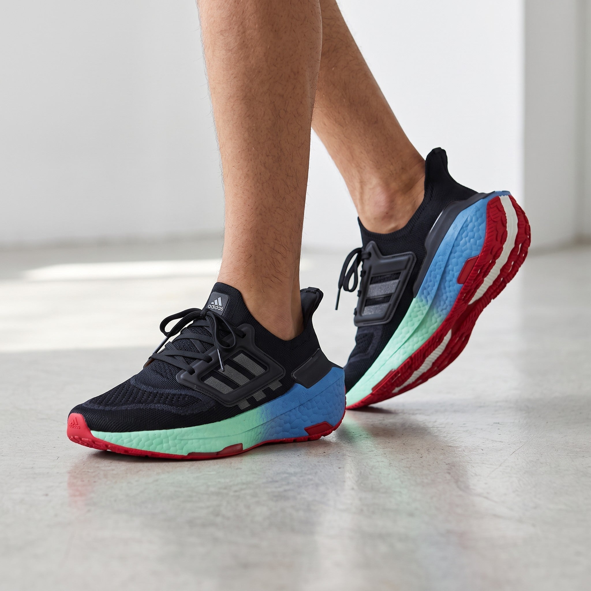 Adidas Ultraboost Running Shoes – Black Multi-Color ⚡👟
