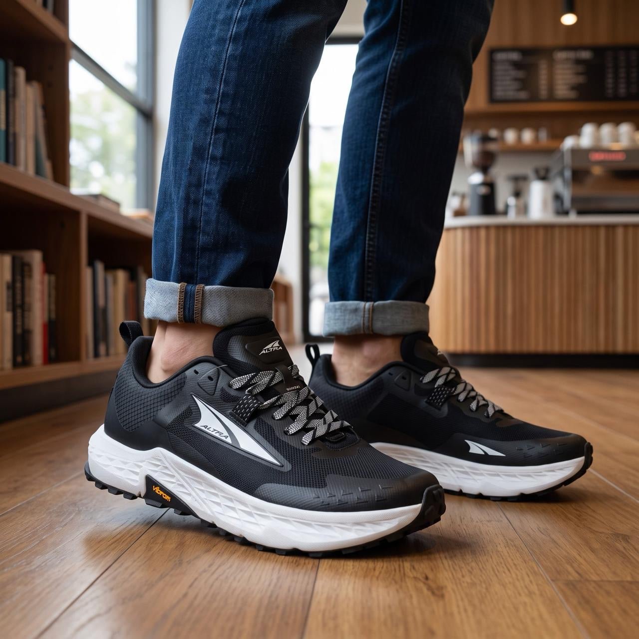 Altra Trail Running Shoe – Black/White 🏔️👟