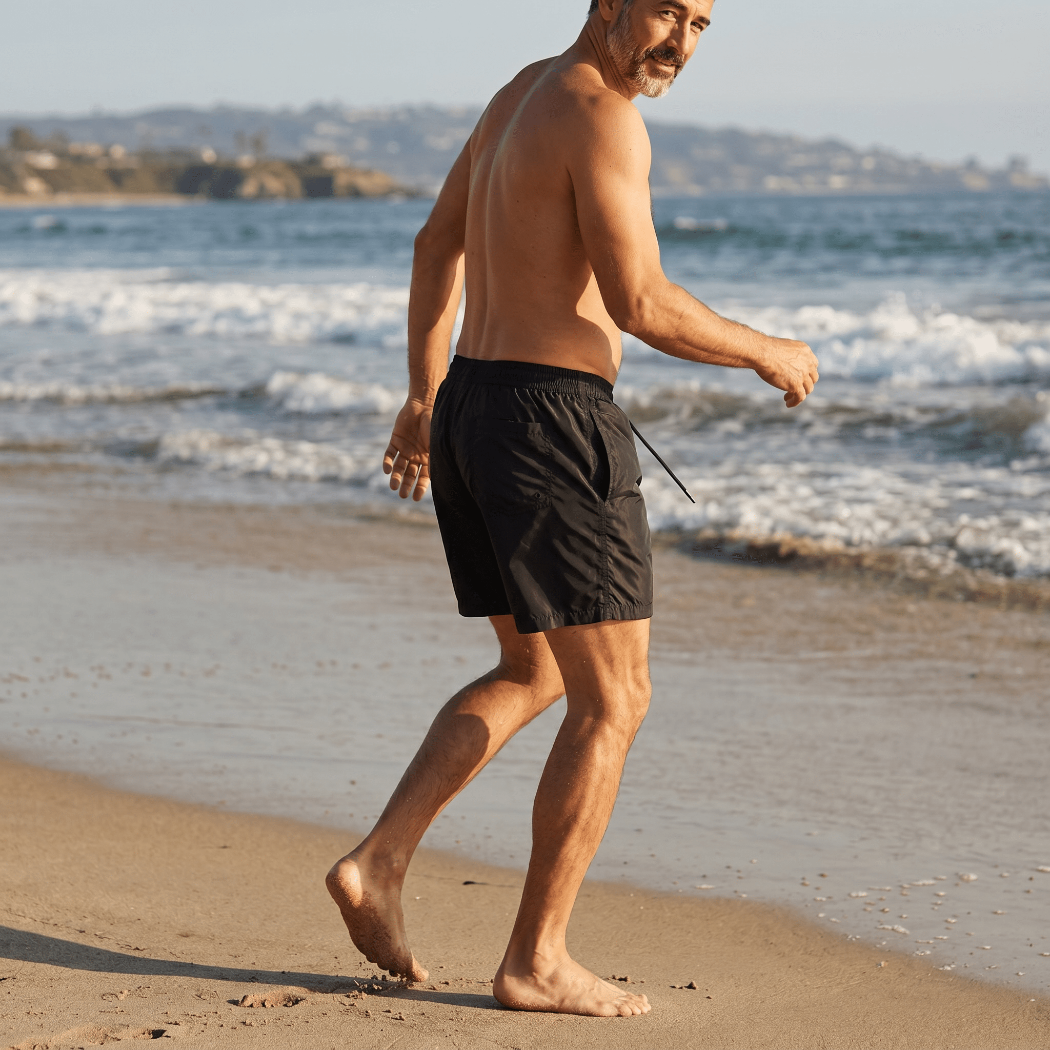 AMI Paris Logo Swim Shorts π€π