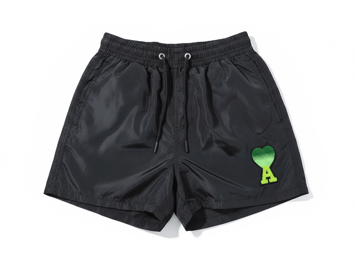 AMI Paris Logo Swim Shorts π€π