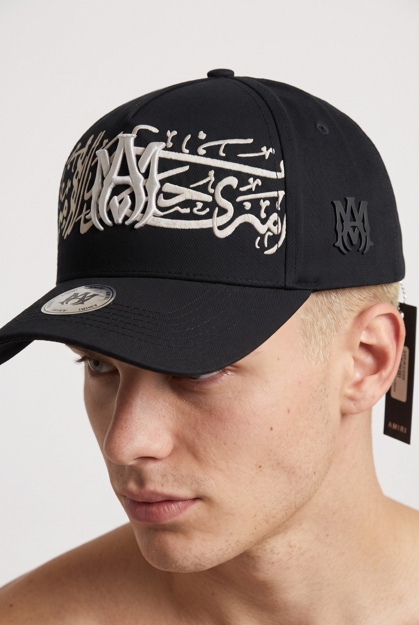 Amiri Arabic Calligraphy Baseball Cap β Black