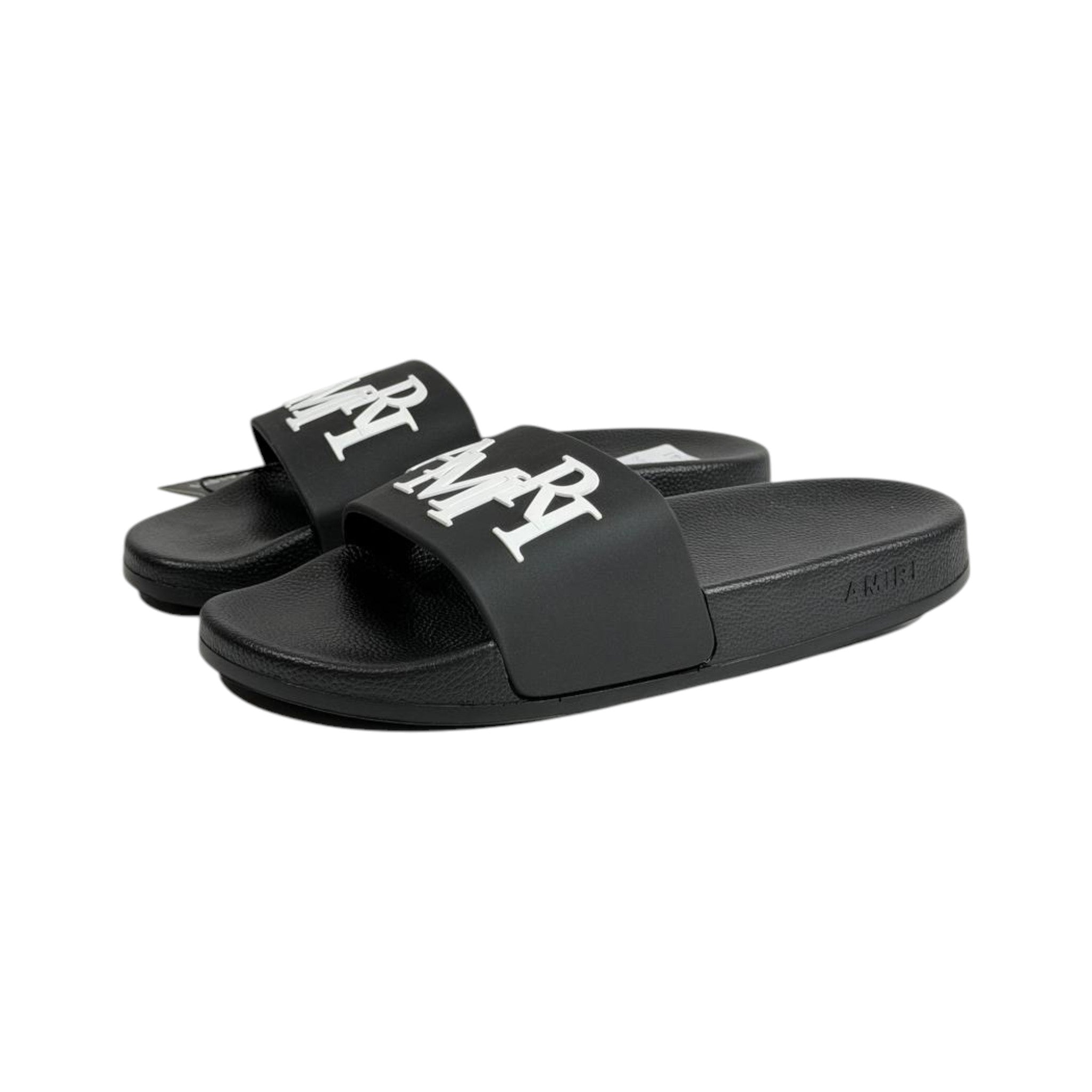 Amiri Black Slides β Bold Luxury Comfort Sandals π€π₯