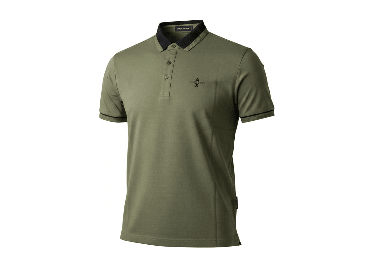 Armani Exchange Olive Polo Shirt ππ€ Smart Casual Essential