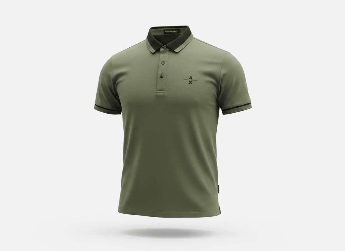 Armani Exchange Olive Polo Shirt ππ€ Smart Casual Essential
