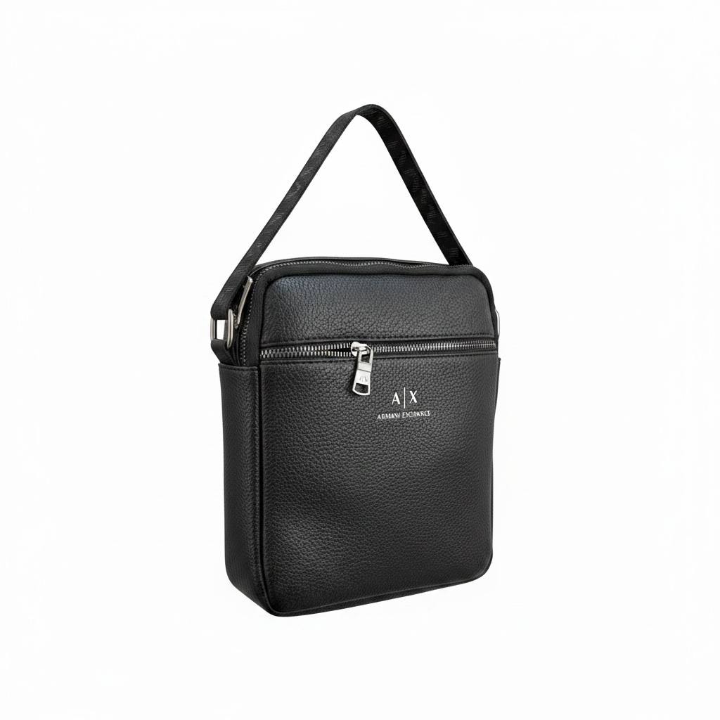 Armani Exchange Premium Black Crossbody Bag β Stylish Everyday Shoulder Bag π€β¨