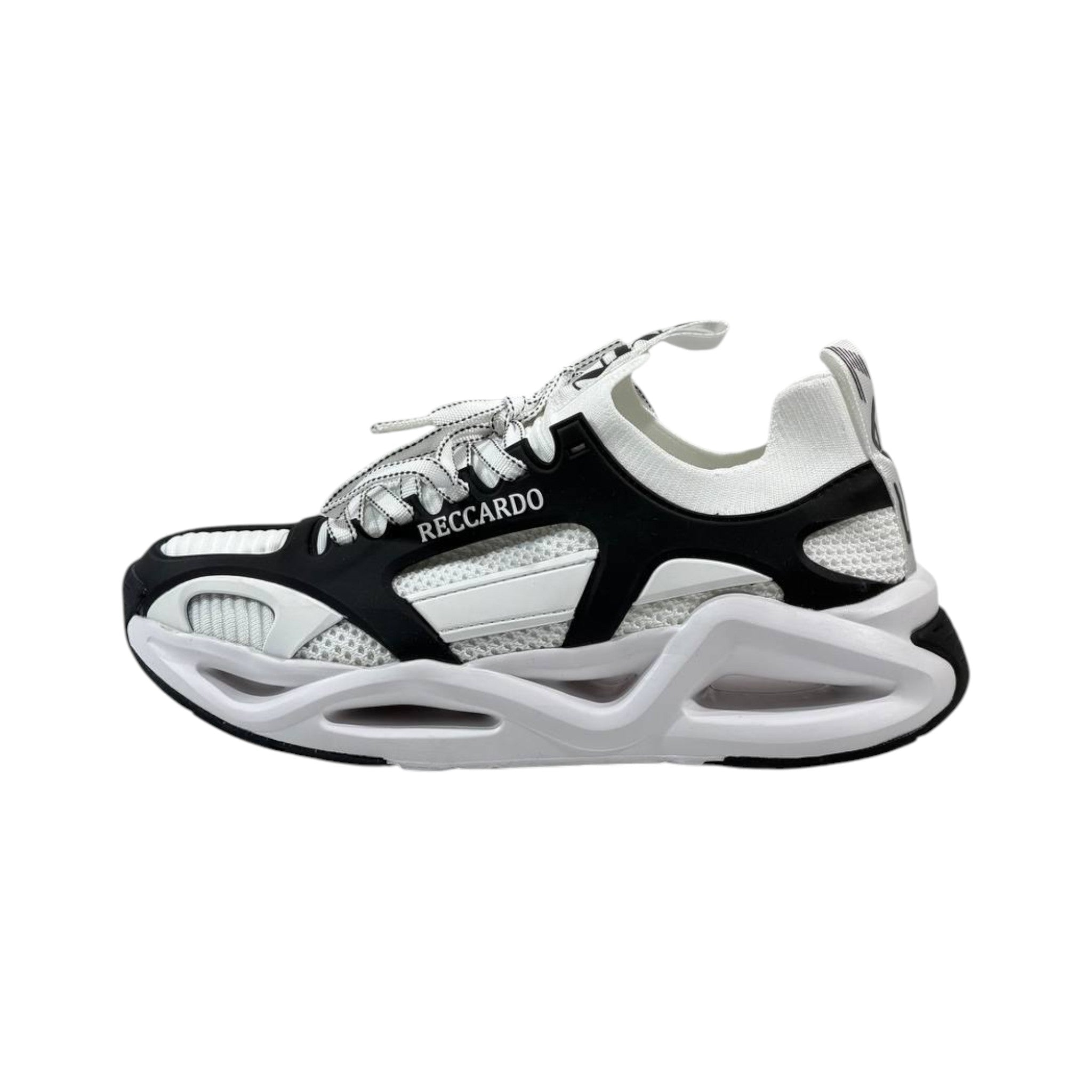 🖤🤍 Armani Reccardo Futuristic Chunky Sneakers 👟⚡
