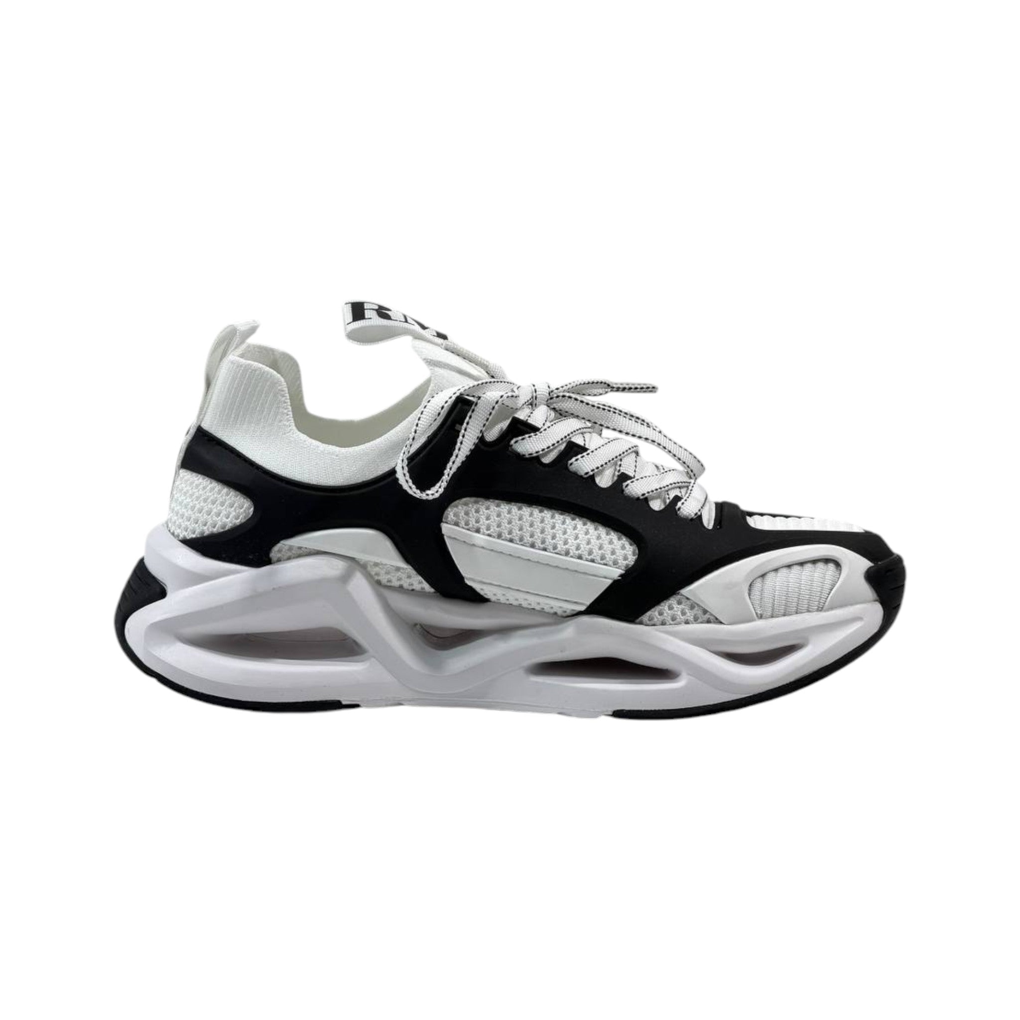 🖤🤍 Armani Reccardo Futuristic Chunky Sneakers 👟⚡