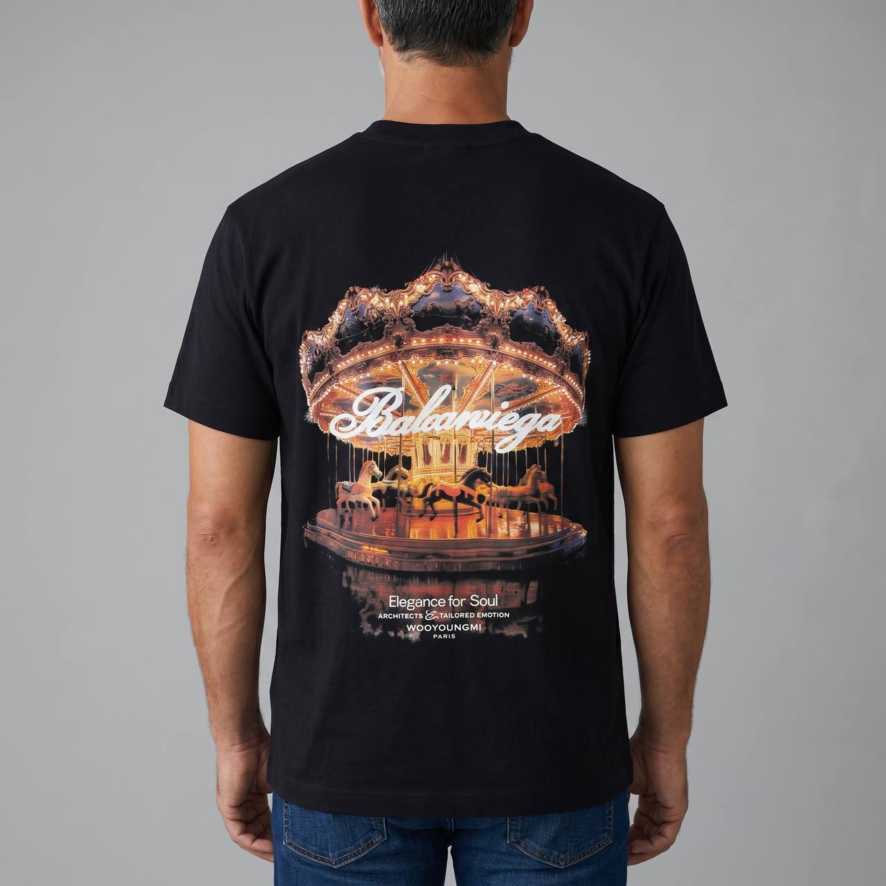 Balenciaga Carousel Graphic Oversized T-Shirt π π₯