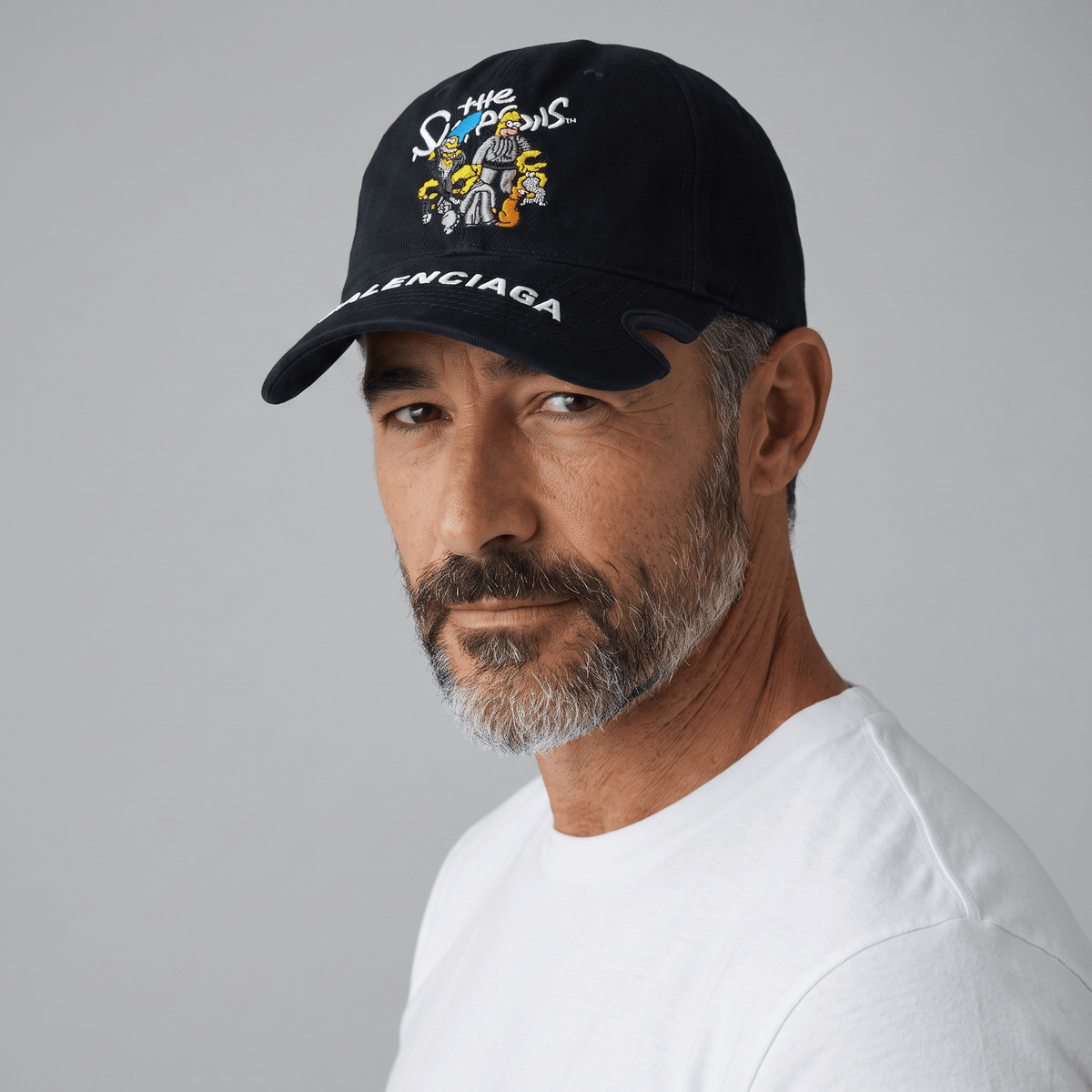 π§’β¨ Balenciaga Graphic Embroidered Baseball Cap β Black π¨