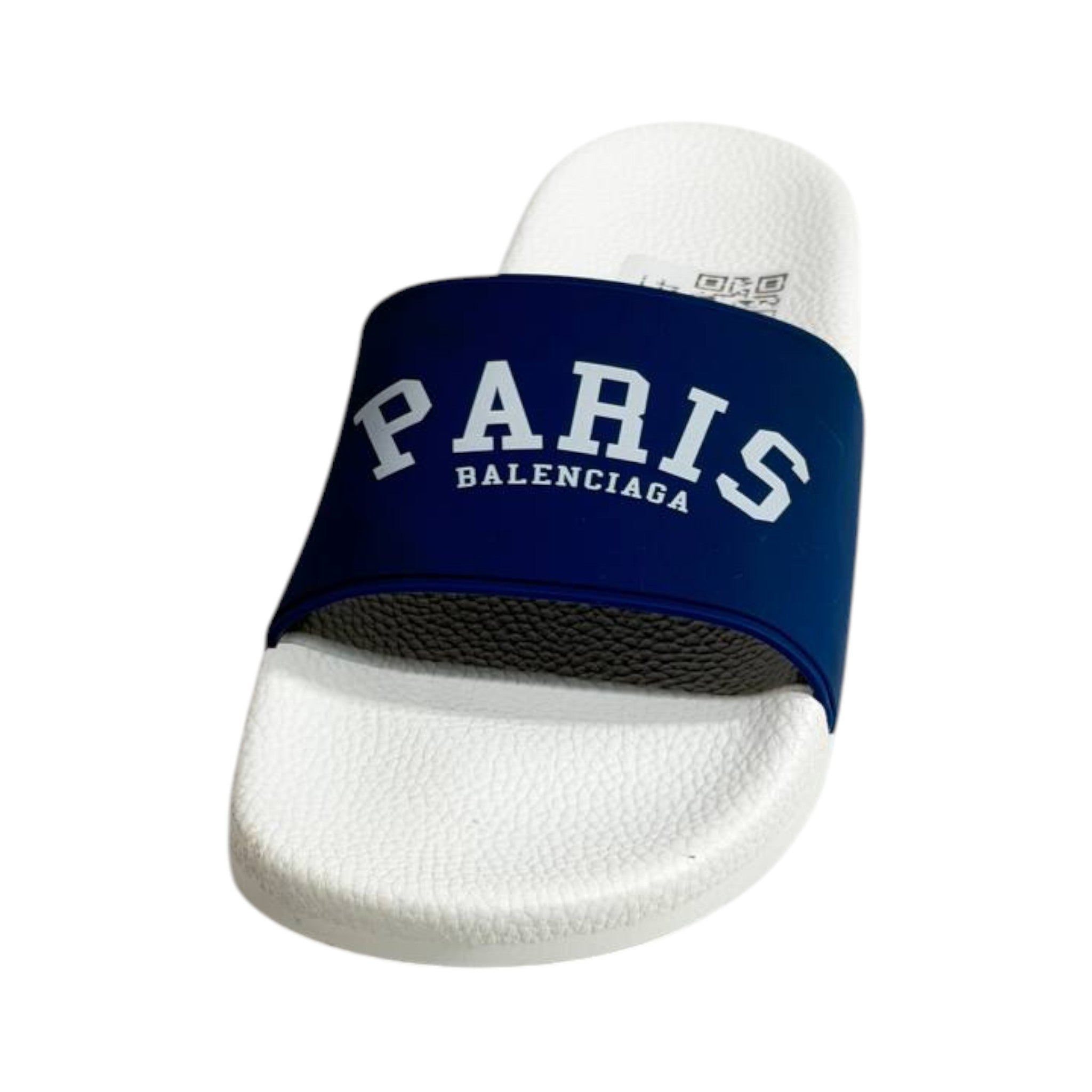 Balenciaga Paris Blue Slides β Premium Summer Luxury Slippers ππ€