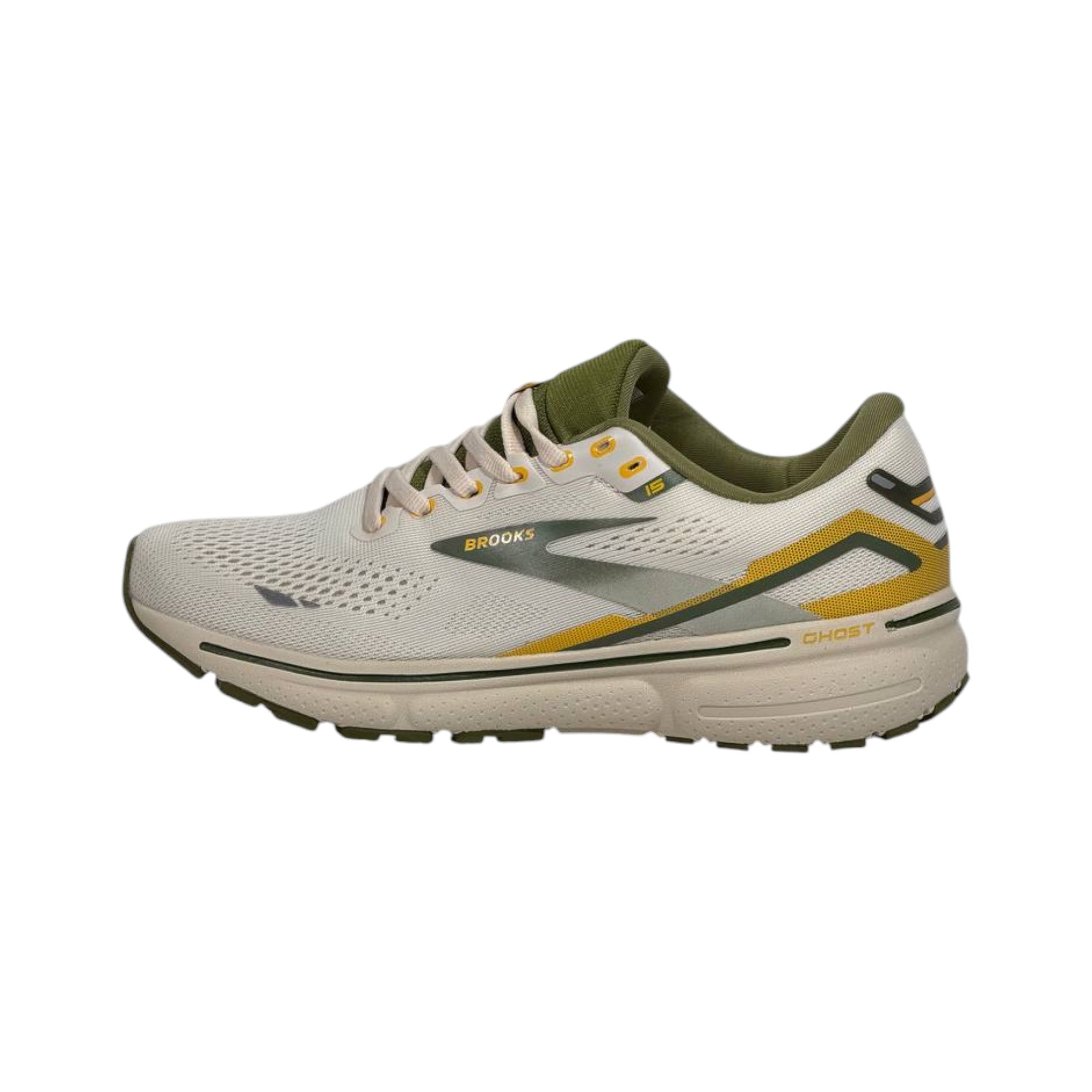 🤍💚 Brooks Adrenaline GTS 23 Running Shoes – Cream Olive Edition 🏃♂️⚡