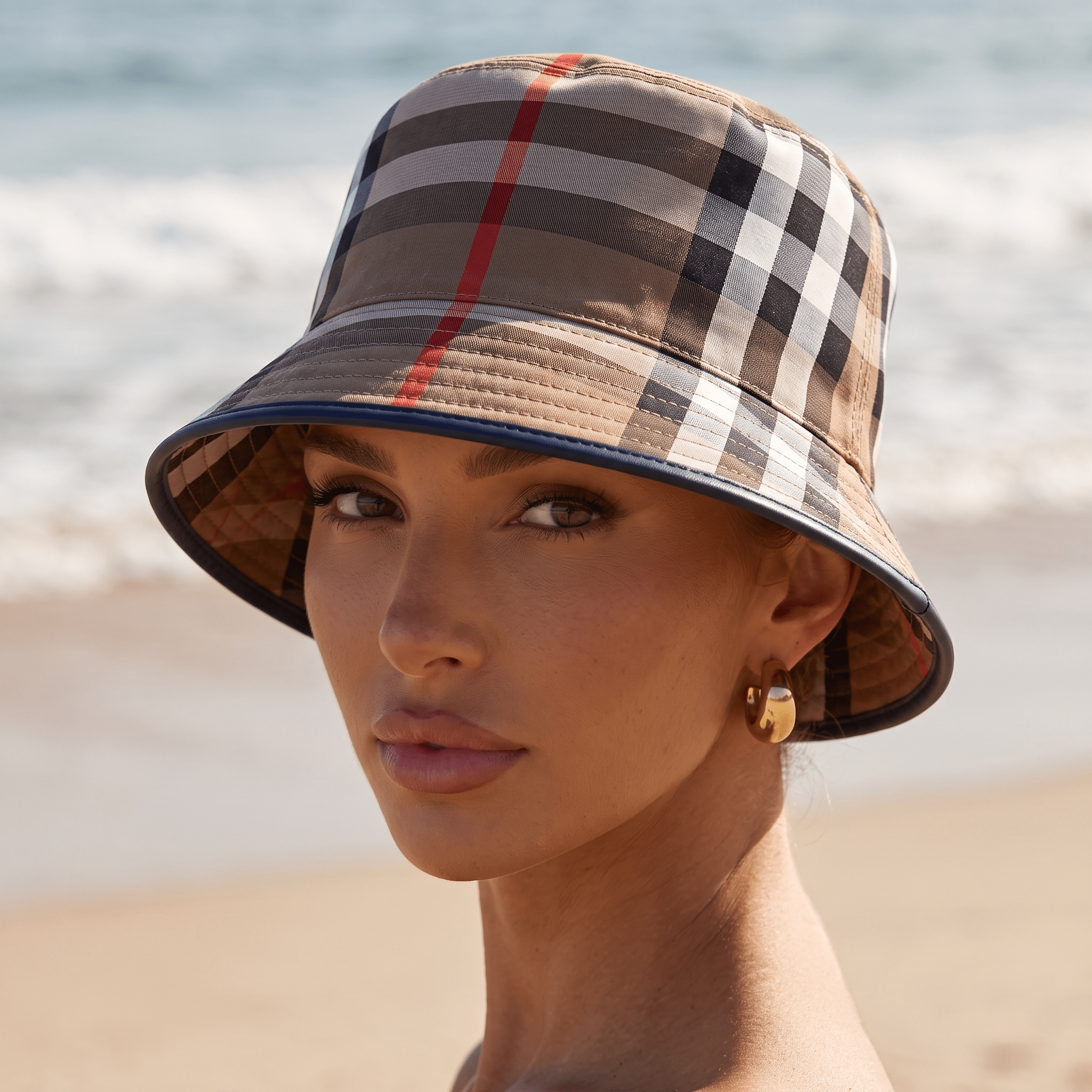 Burberry Vintage Check Bucket Hat 🏖️🤎