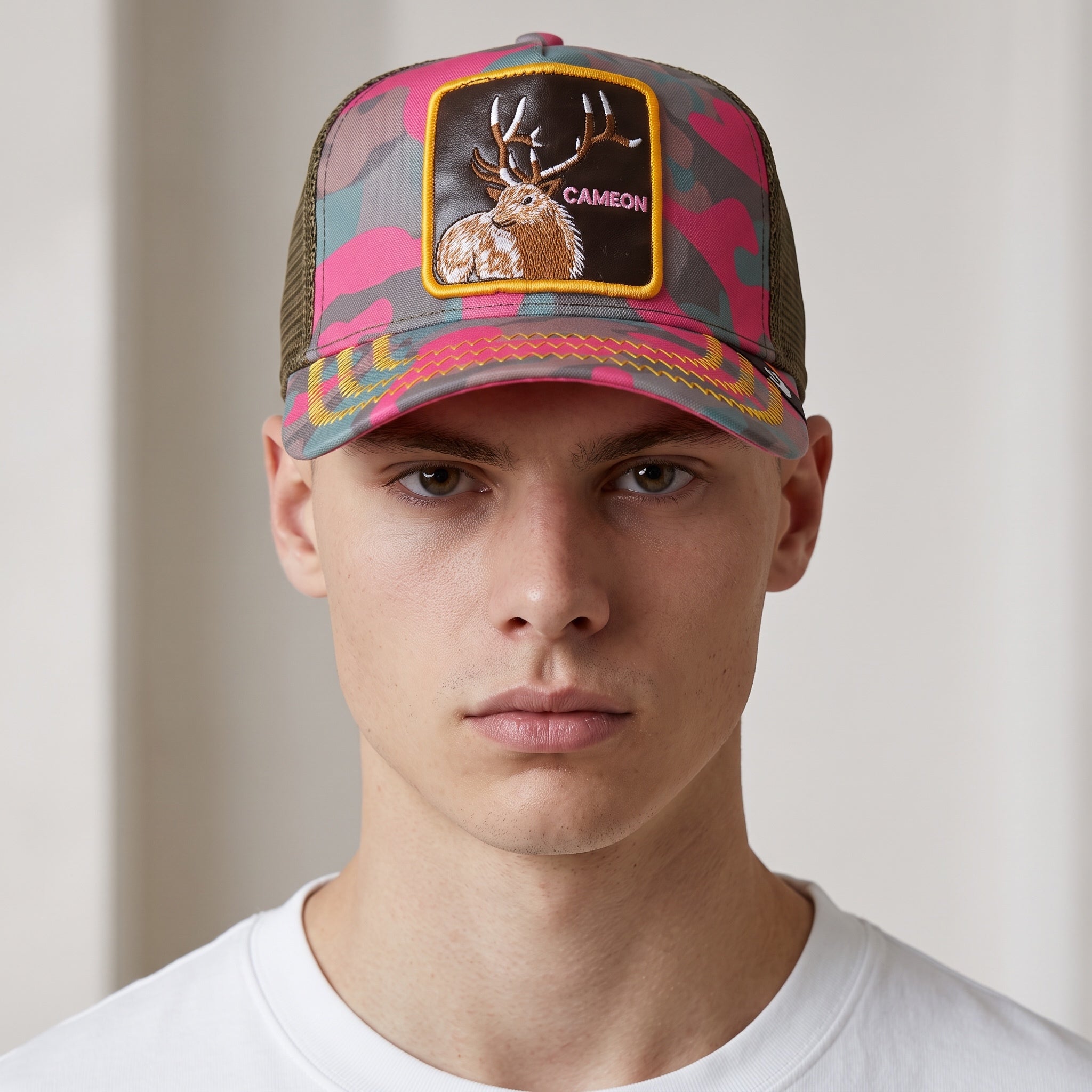 CAMEON Trucker Cap – Pink Camo 🦌🎯