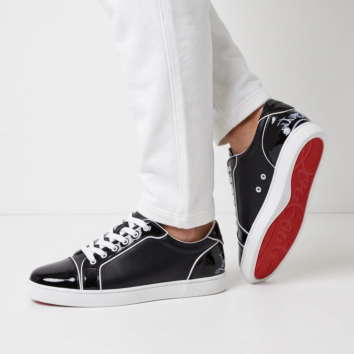 Christian Louboutin Low-Top Patent β Black
