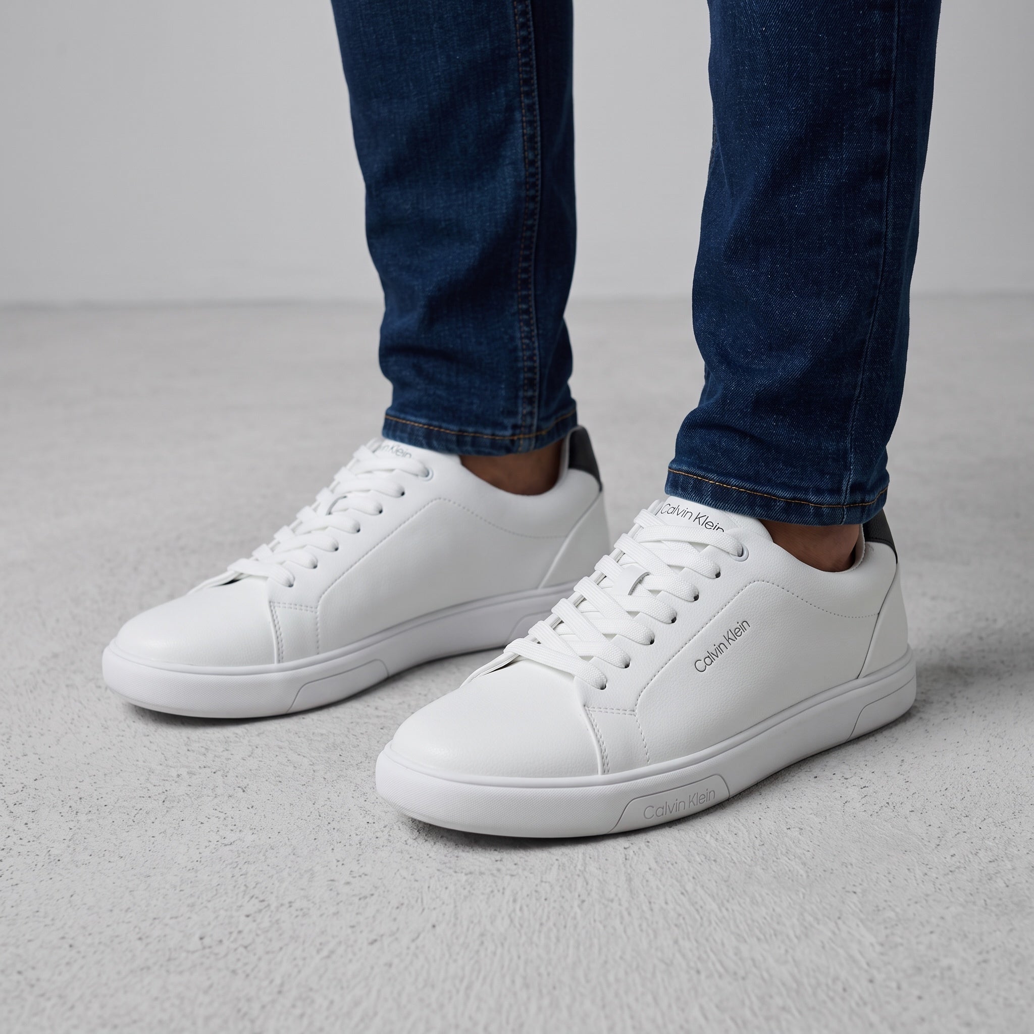 Calvin Klein Court Sneaker β White/Black πβͺοΈ
