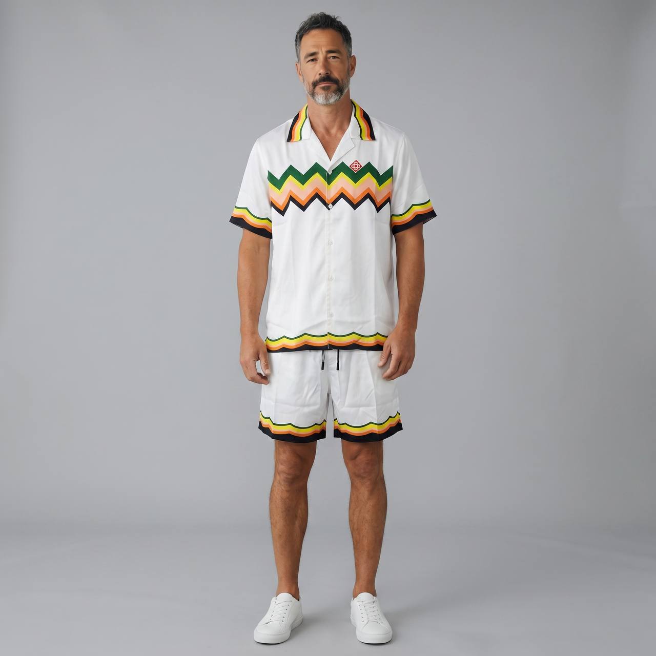 π Casablanca Zigzag Summer Set β Signature Luxury Co-Ord Outfit π©³ππ₯