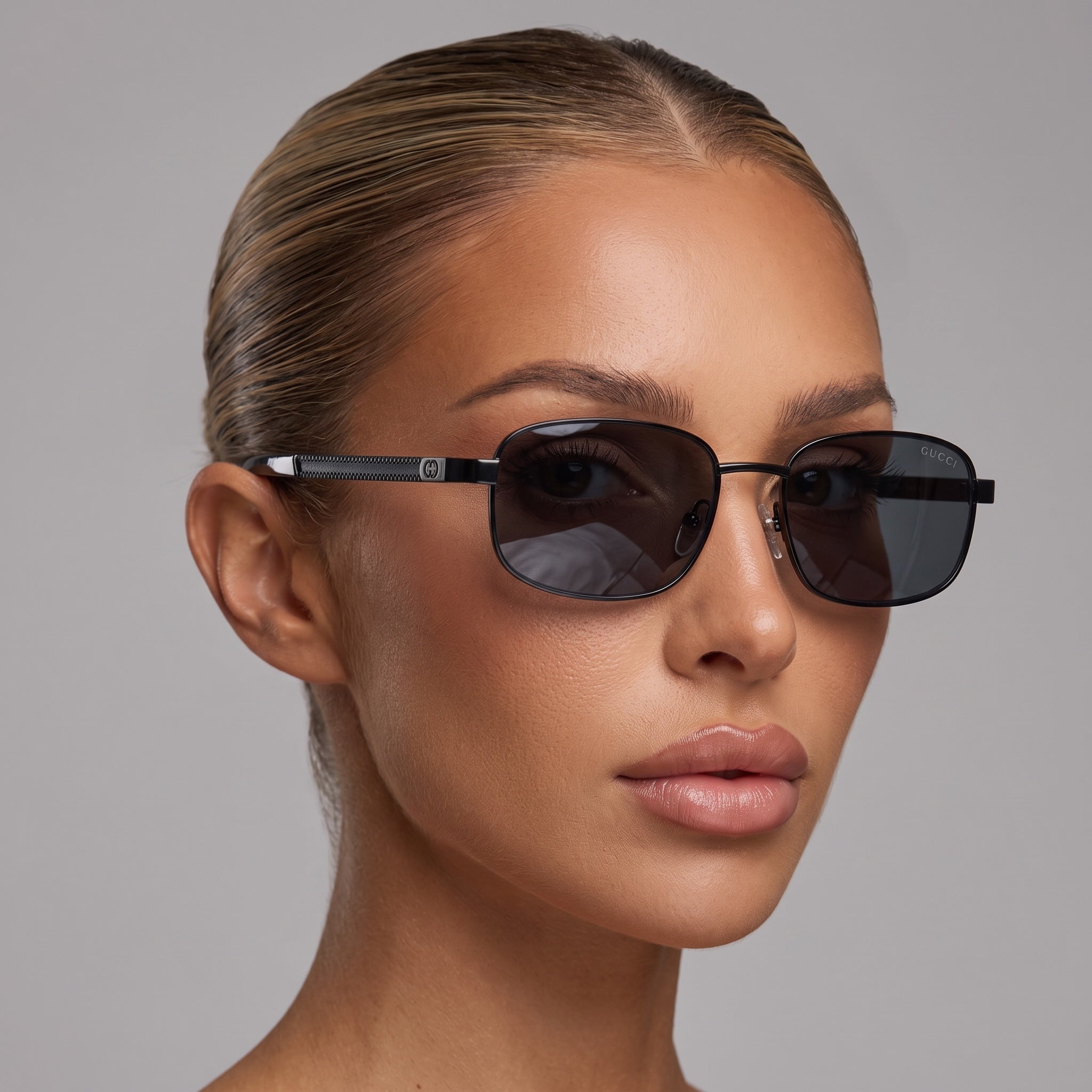 Gucci Sunglasses β Black Metal Aviator Shades πΆοΈ