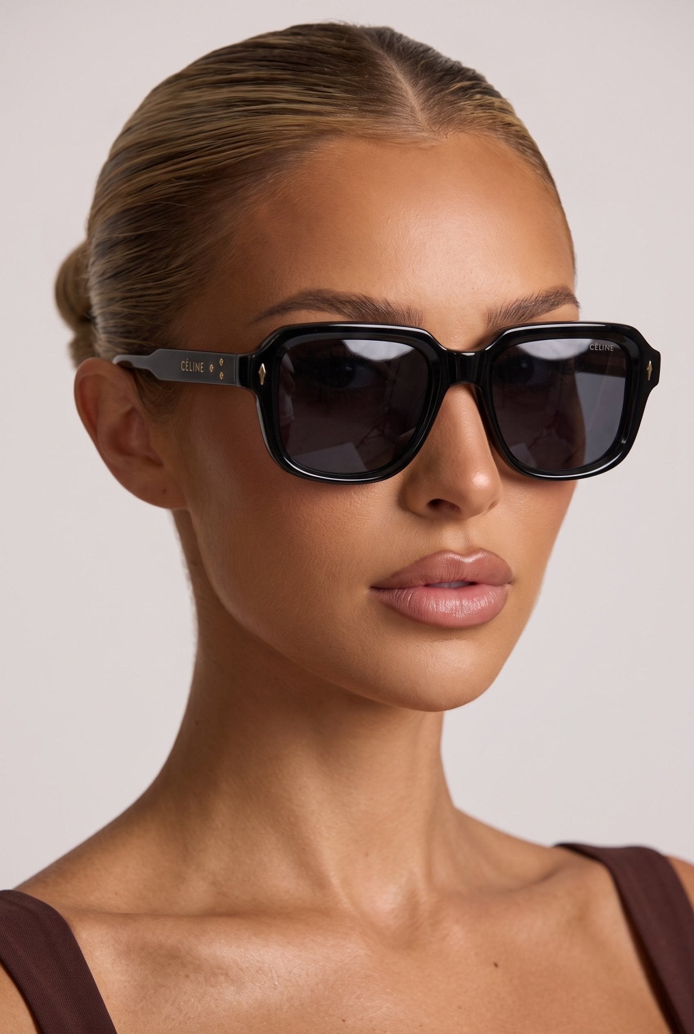 Céline Oversized Sunglasses – Black Square 🕶️