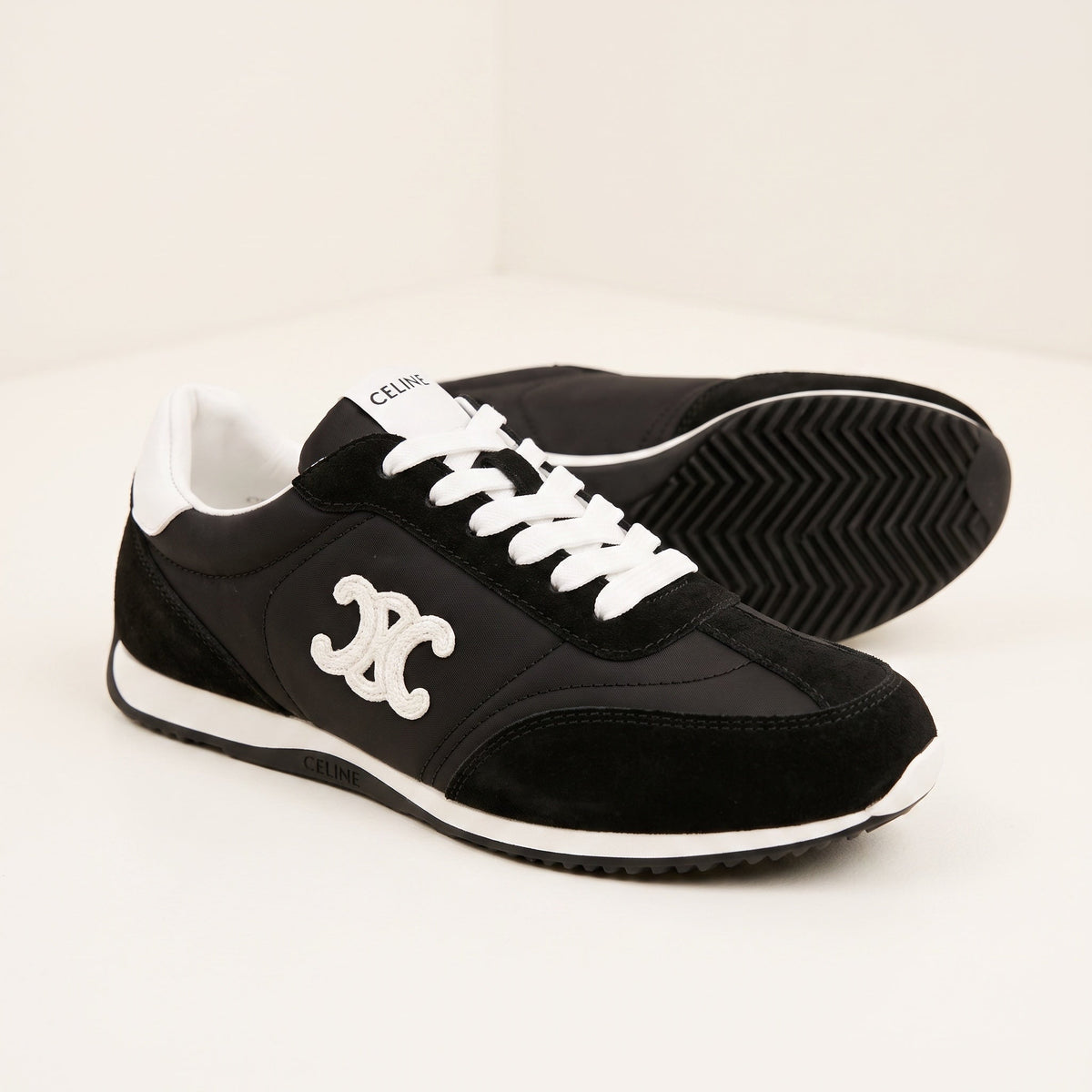 Celine Trainer Runner β Black & White