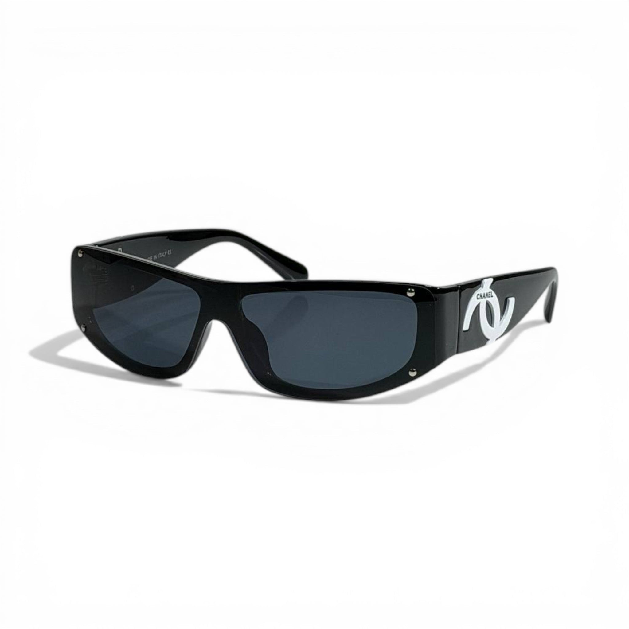 Chanel Noir Shield Luxe Sunglasses 🕶️✨🖤