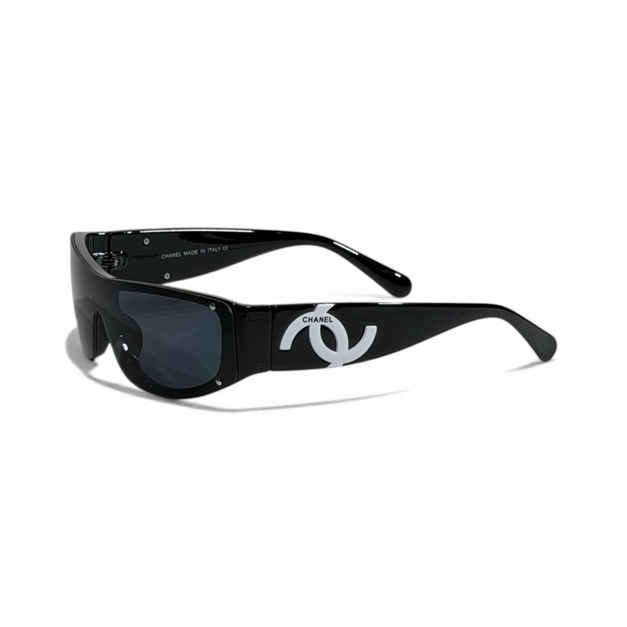 Chanel Noir Shield Luxe Sunglasses 🕶️✨🖤