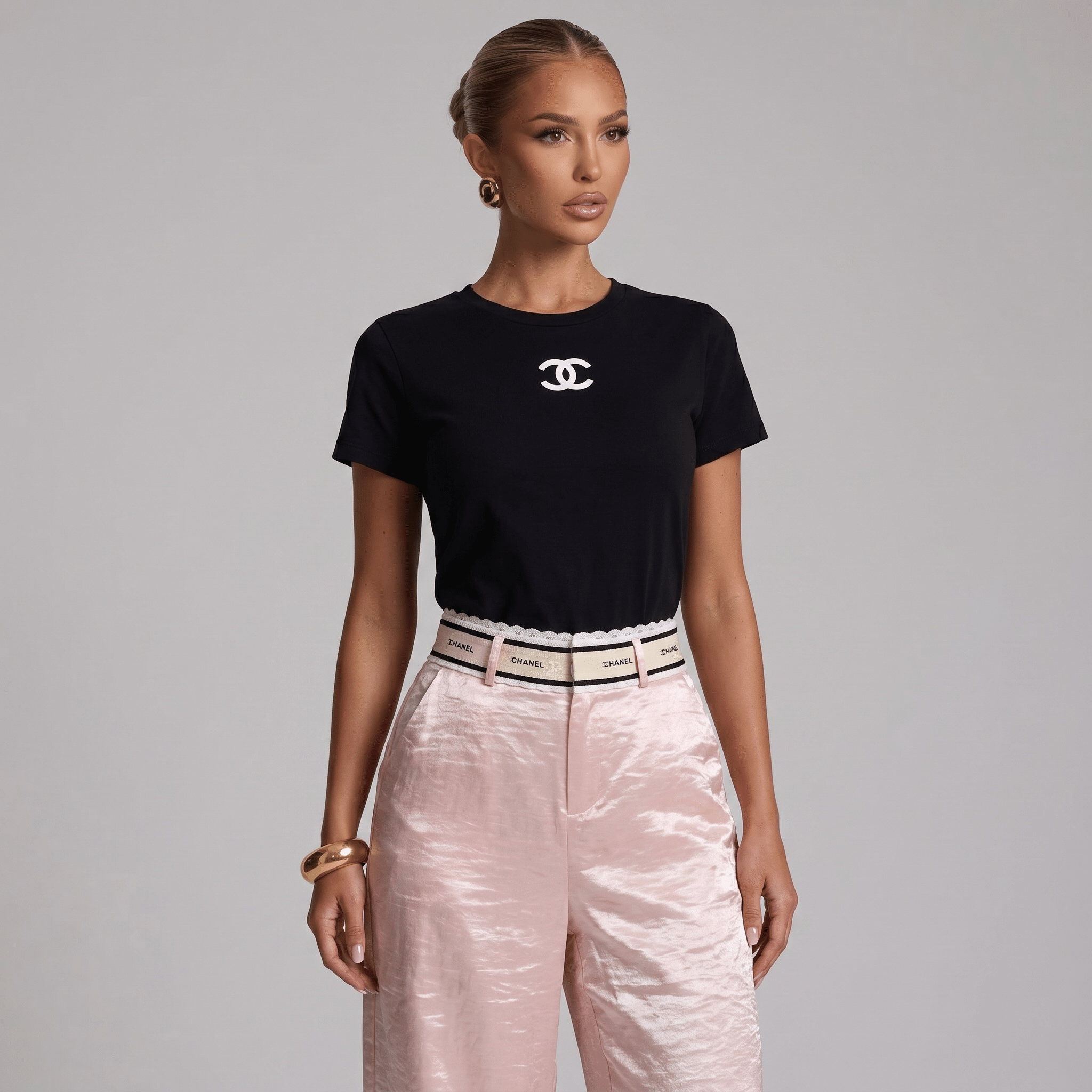 Chanel Satin Wide-Leg Trousers β¨πΈπ€