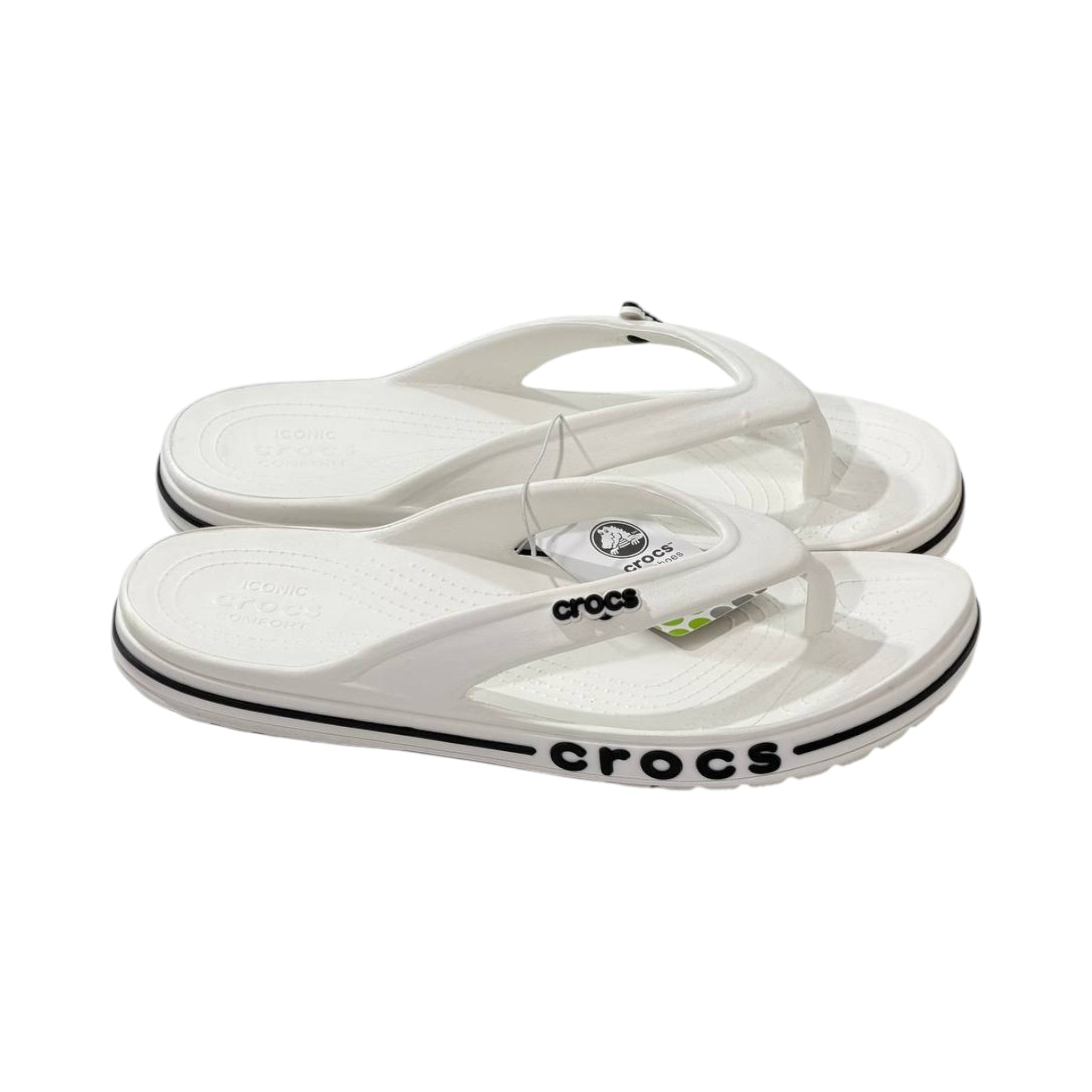 🤍 Crocs Bayaband Flip Flops – Lightweight Comfort for Every Step