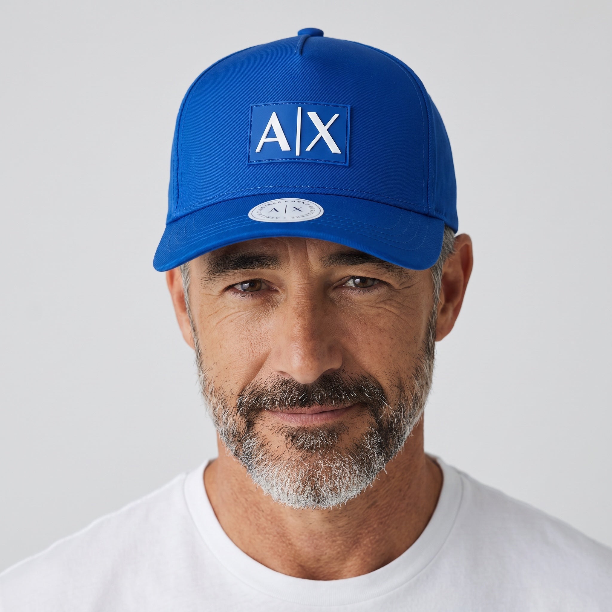 Armani Exchange AX Cap – Royal Blue Logo Patch 🧢