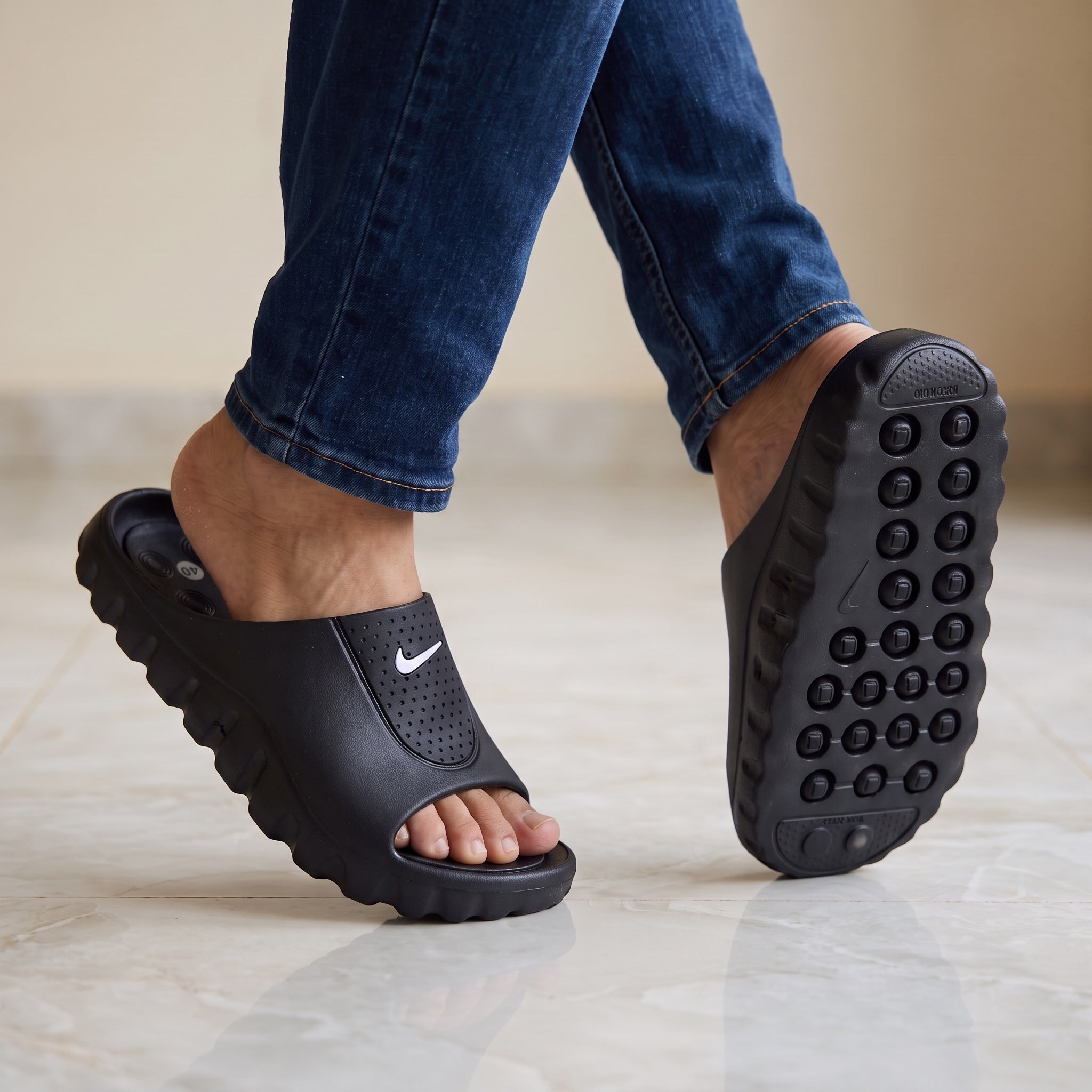 Nike Slide β Black Lightweight Clog π€π