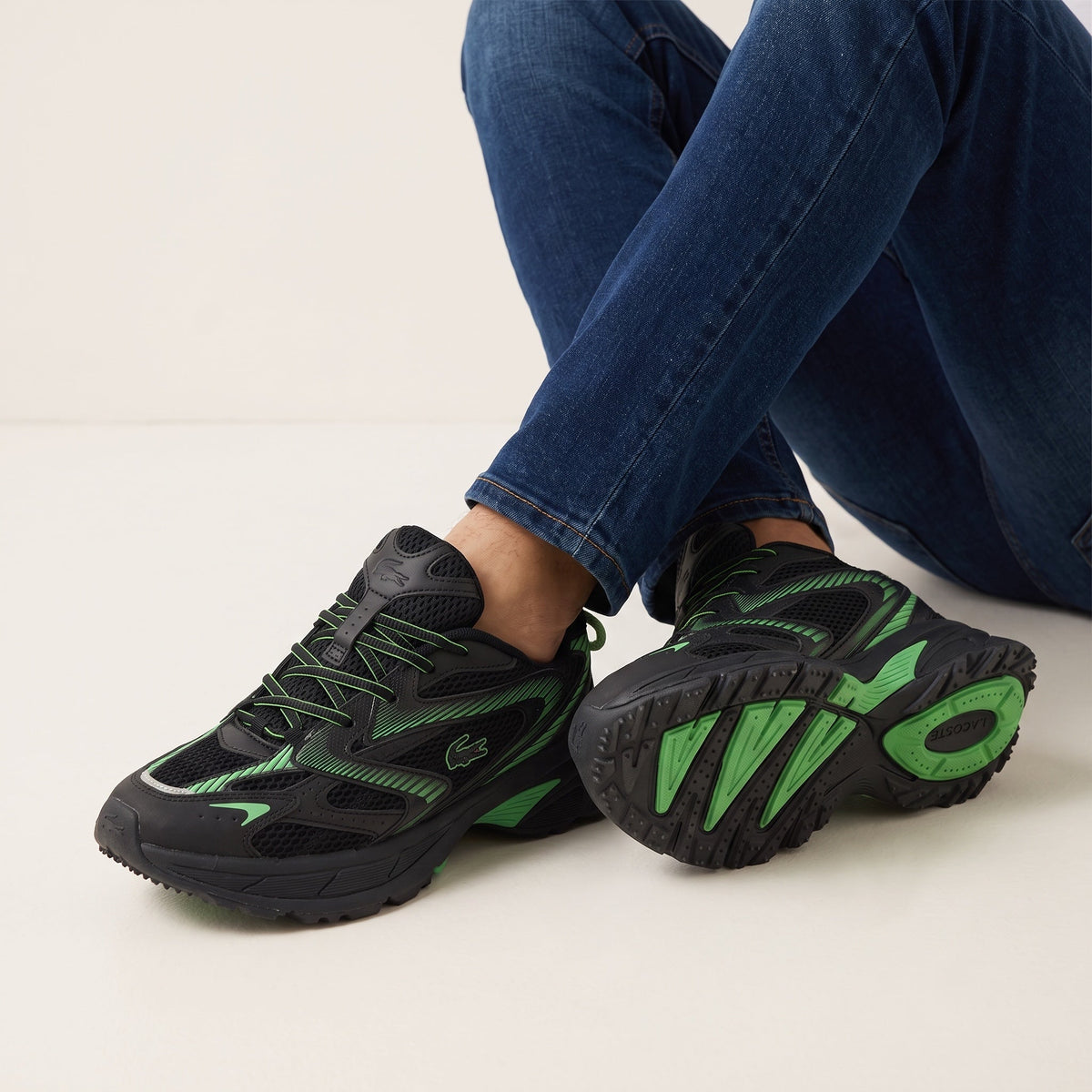 Lacoste Chunky Runner β Black & Green