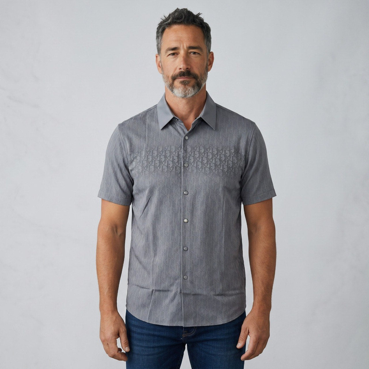 ✨ Dior Oblique Monogram Short Sleeve Shirt – Modern Luxury Statement