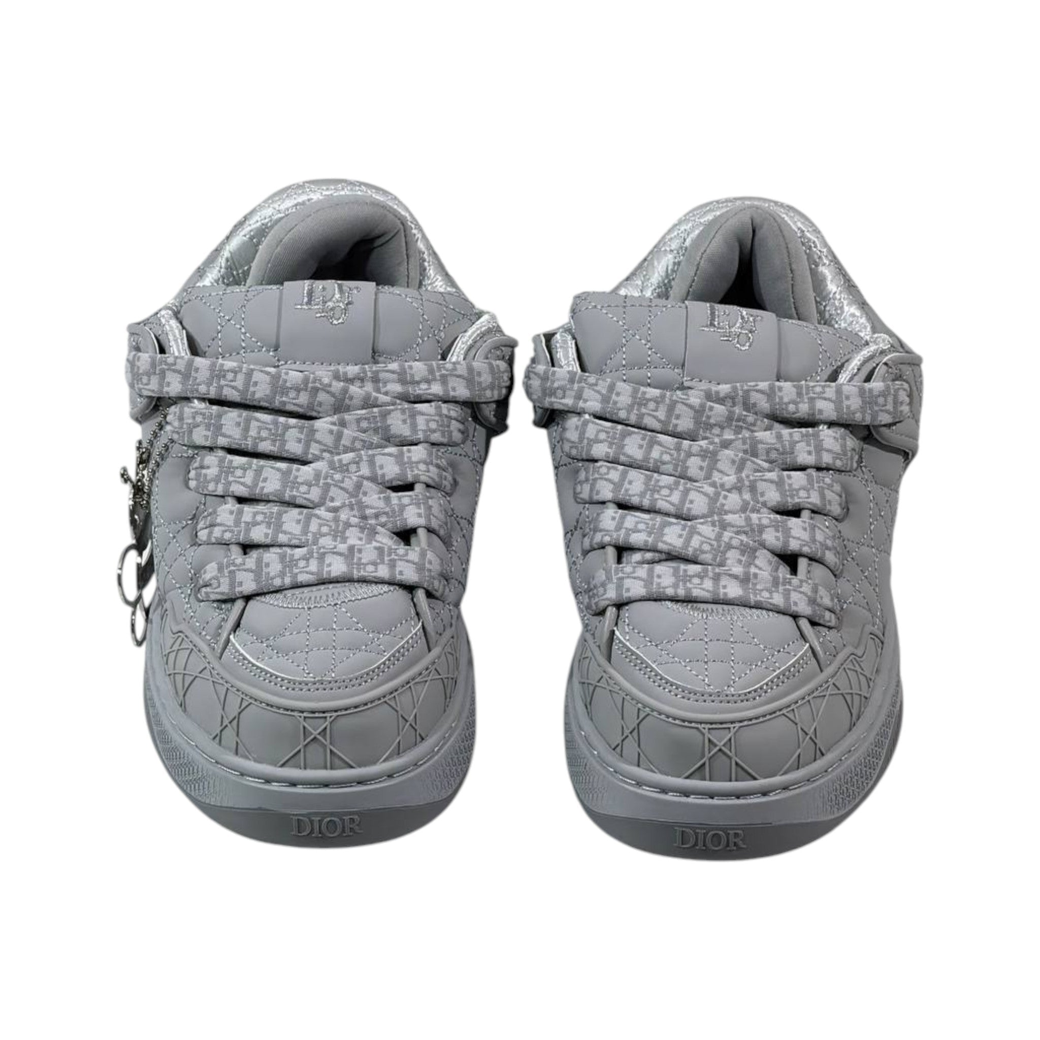 Dior P90 Quilted Low-Top Sneakers 🩶