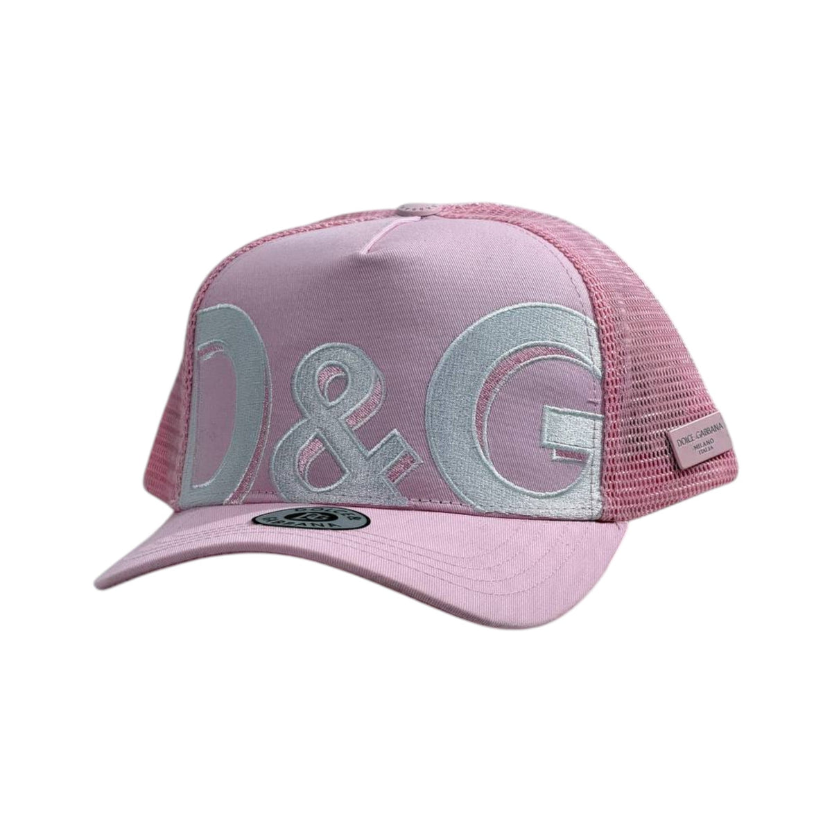 π§’ Dolce & Gabbana Pink Trucker Cap | D&G Logo Statement Style πβ¨
